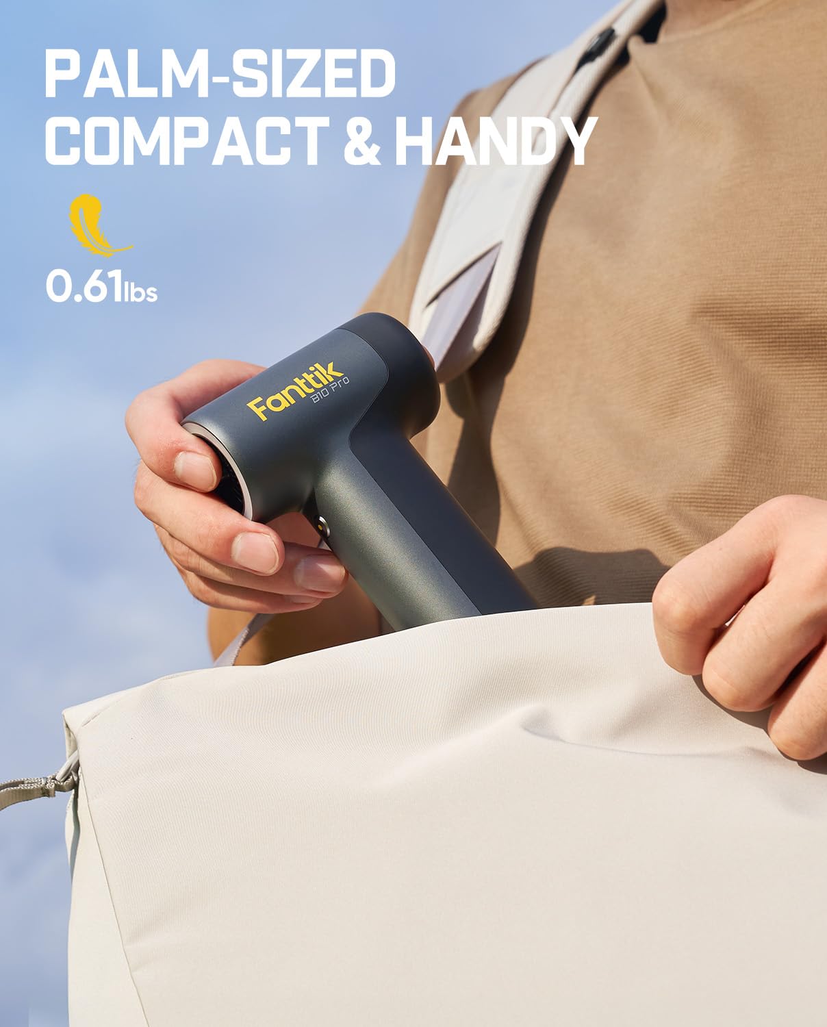 Fanttik B10 Pro Elektrische Staubgebläse, 110.000 U/min bürstenloser Motor, 3-Gang einstellbar, Air Duster für PC, Elektronik