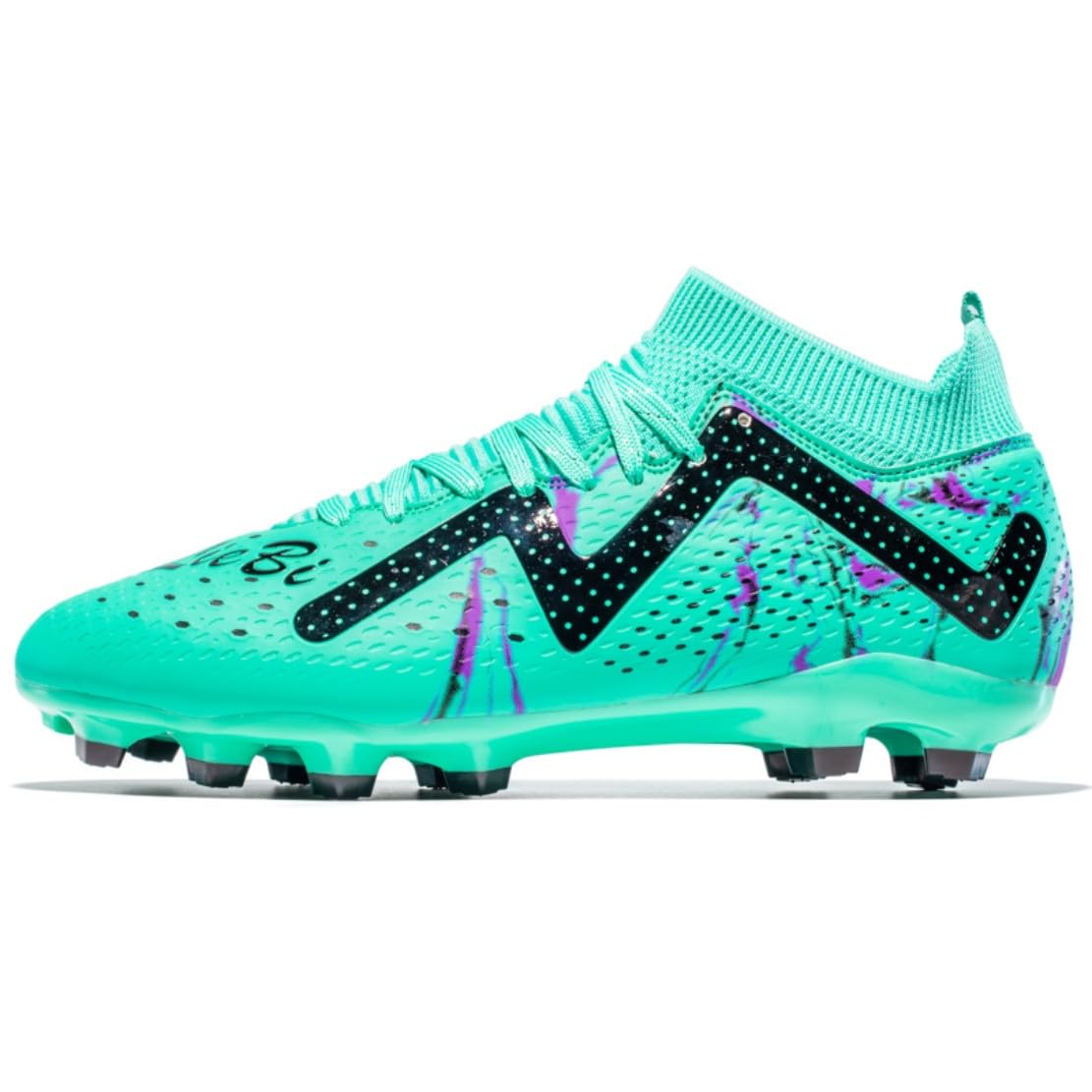 Scarpe da Calcio Uomo a Collo Alto Scarpe da Calcetto con Tacchetti Calzature Sportive per Bambini Scarpe Lifestyle Sportive Scarpe Tecniche da addestramento Esterne