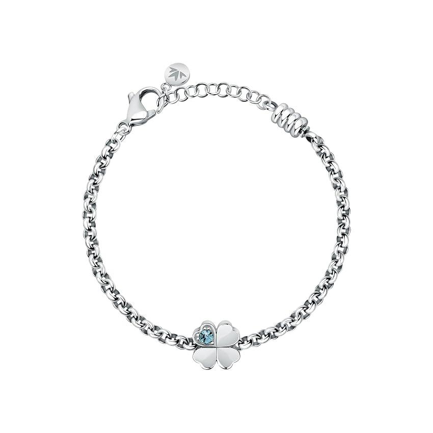 Morellato Drops Bracciali Donna in Acciaio, Cristalli - SCZ1284