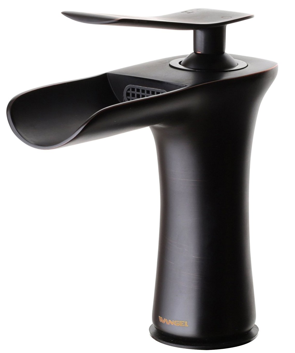 WANGEL Deck Mounted ORB Bathroom Basin Faucet with Sprayer and Single Handle Lead-free to cUPC USA Standard