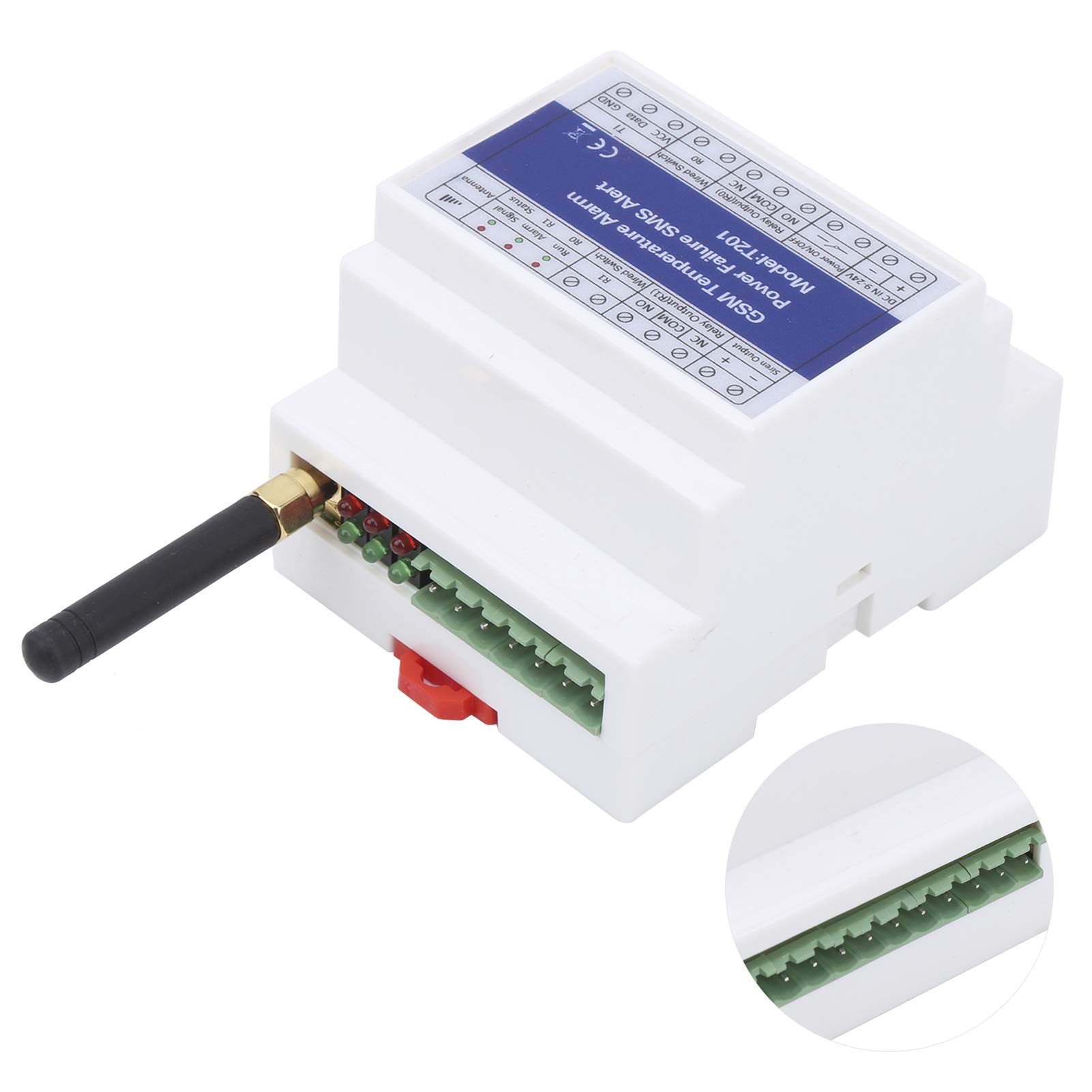 Sonew GSM Fernschalter, GSM Modul SMS Controller Alarm Temperatur Alarm Leistungsstatus Überwachung Timer-Bericht des Fernrelais Schalters