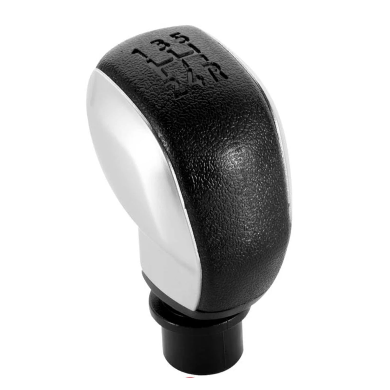Jsyalmslw Matt Silver For Peugeot 106 107 206 207 306 307 308 3008 406 5008 605 807 Gear Knob