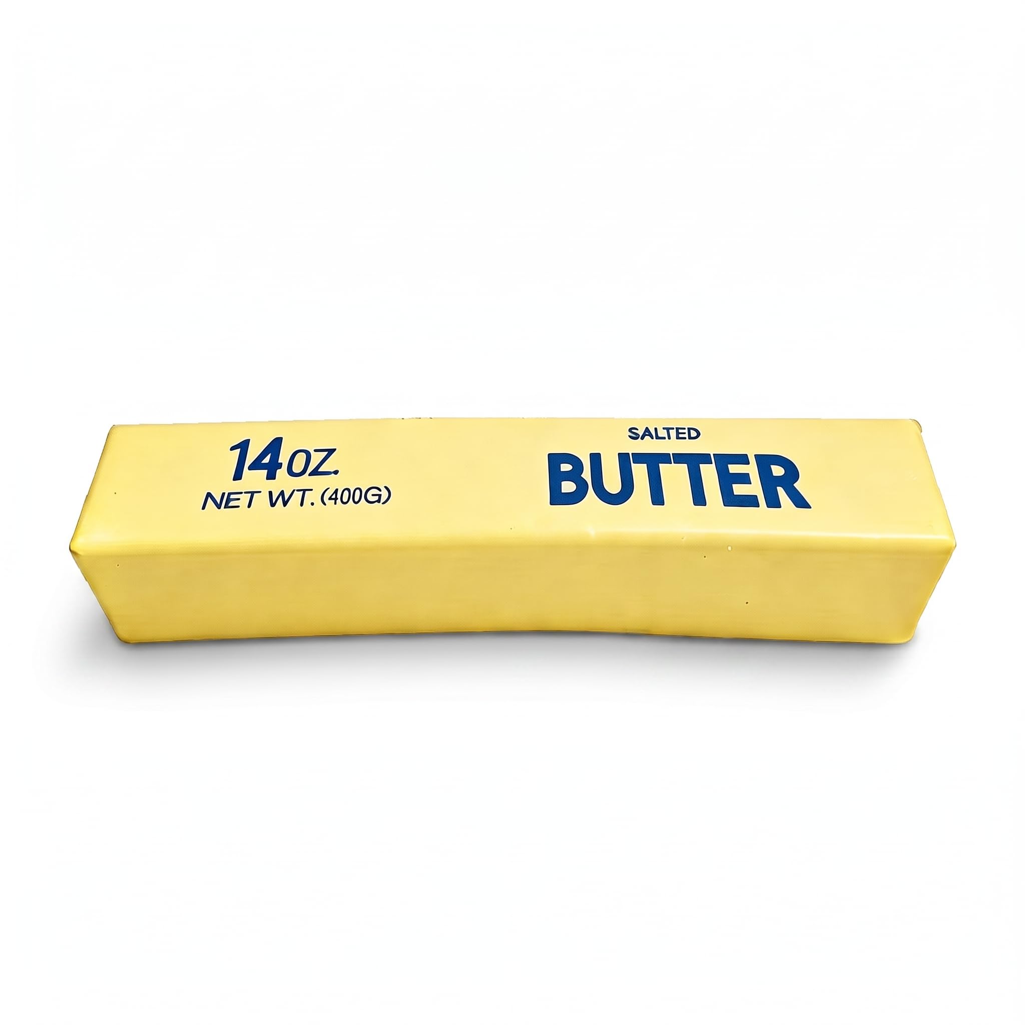 Butter Squishy, Cheese Squishy, Salted Butter Design Stress Relief Squishies for Desk, 4oz Replica Sensory Fidget for Adults, Funny-Themed Office Decor (Butter 23 cm) — image 1