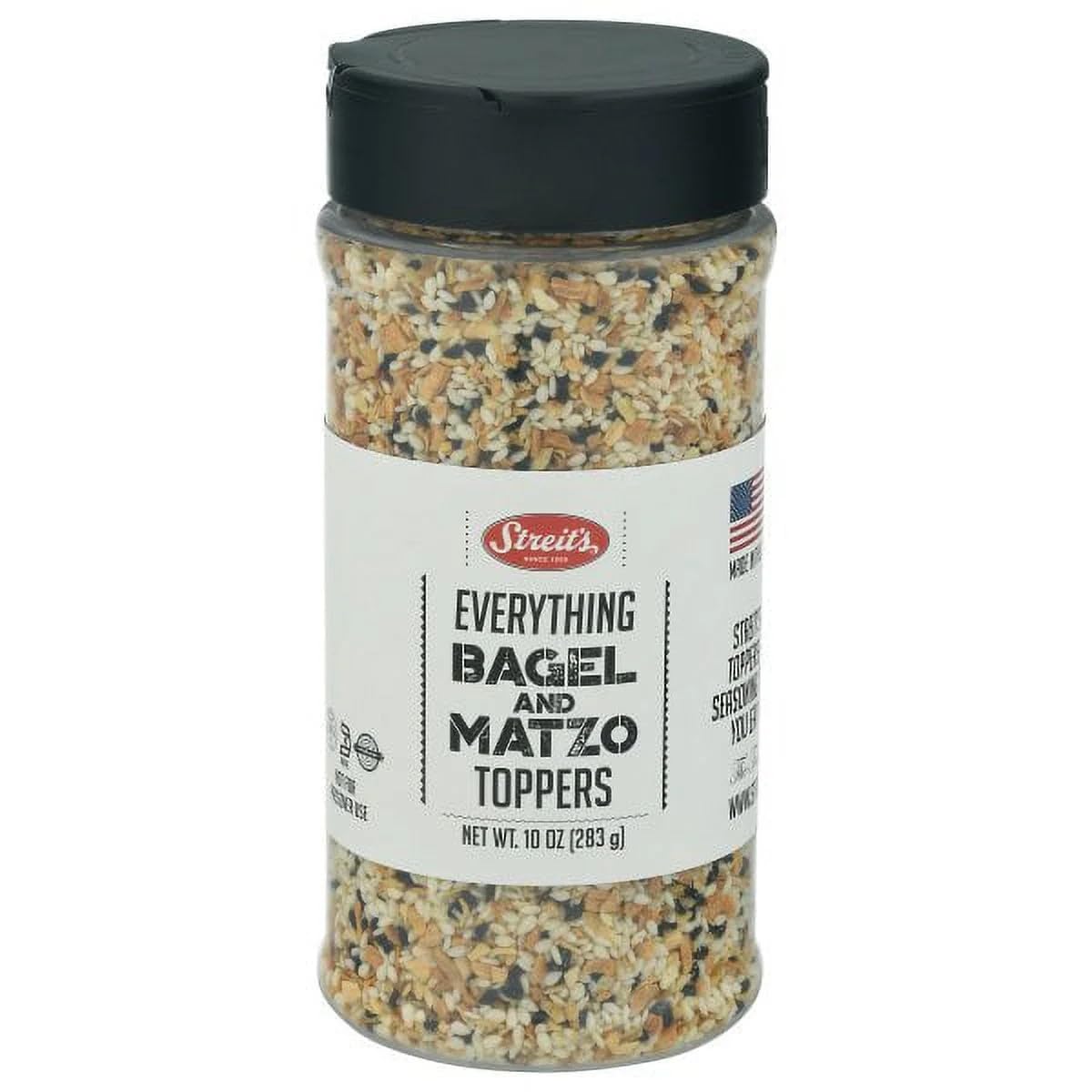 Streit's Everything Bagel and Matzo Toppers, 10 Ounces