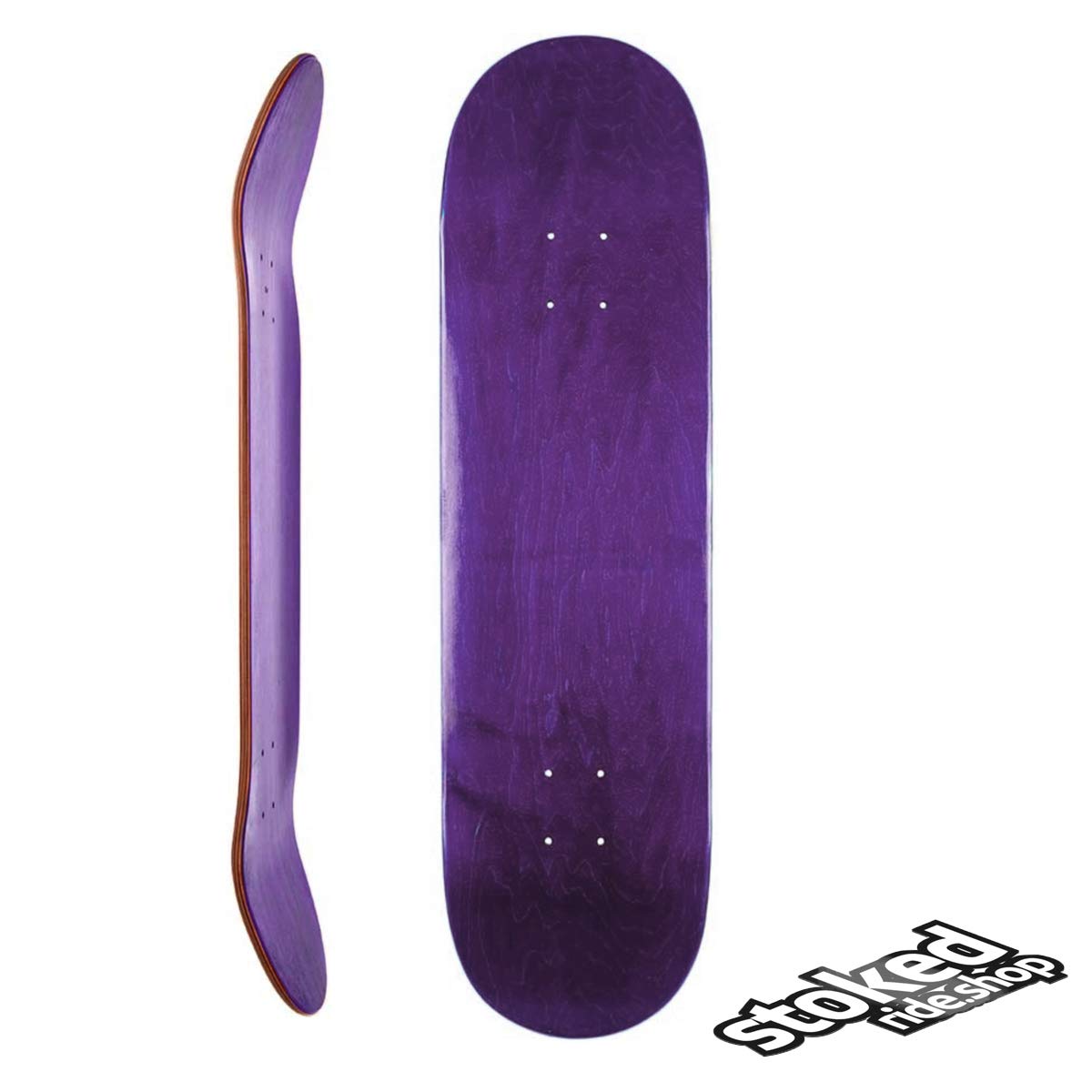 Amazon | Stoked Ride Shop ブランク スケートボードデッキ | 7.75