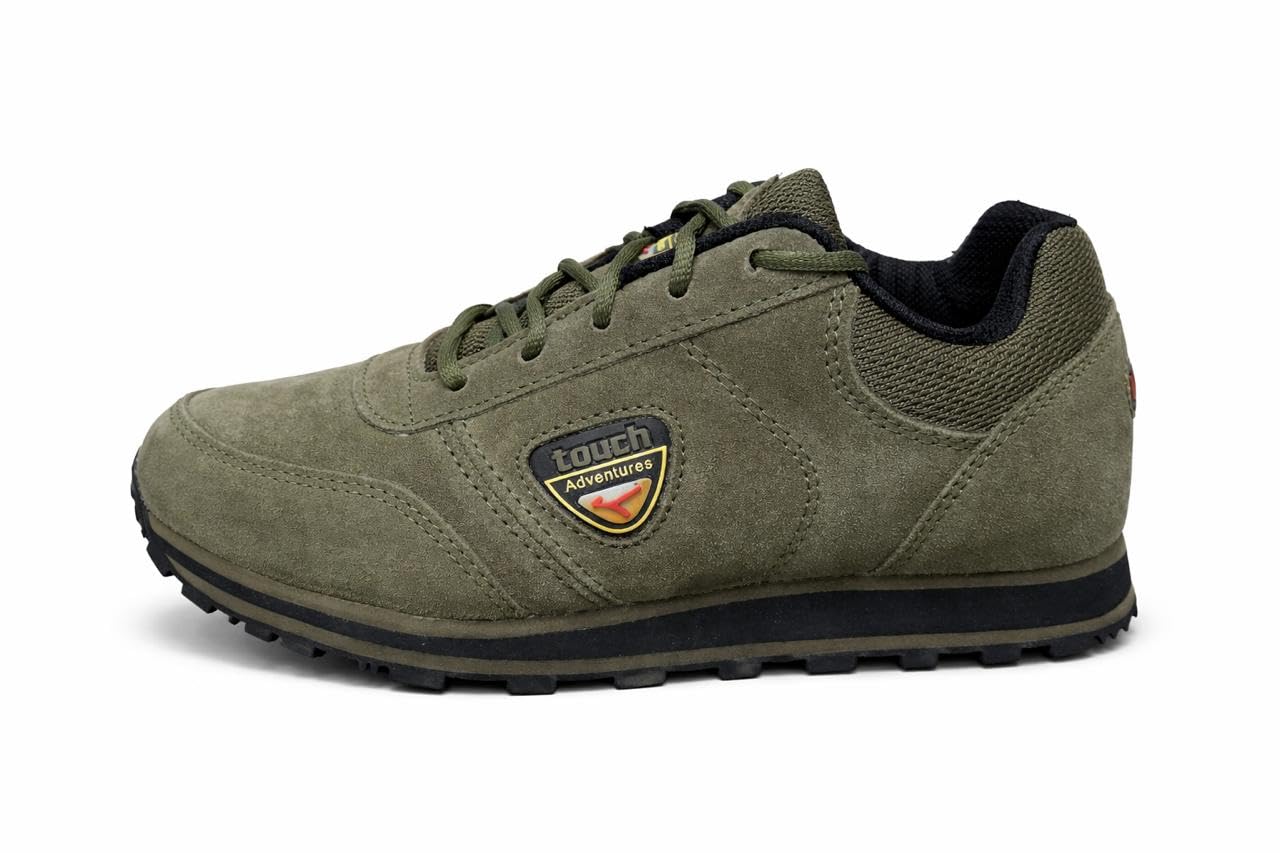 lakhani Mens Leather Men's Sports Shoes |Running, Walking & Trekking, Lace-up Shoes-promex-714 Sneaker-picture-27