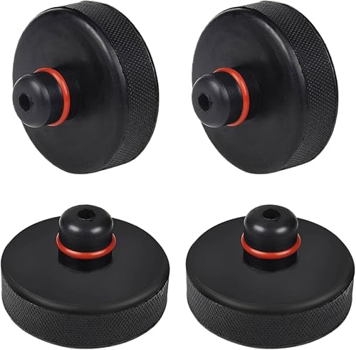 Miniatura 2 de YEEBEY Almohadilla de goma compatible con Tesla Modelo 3SXY, adaptador de punto Jack Pad con una funda de almacenamiento Accesorios