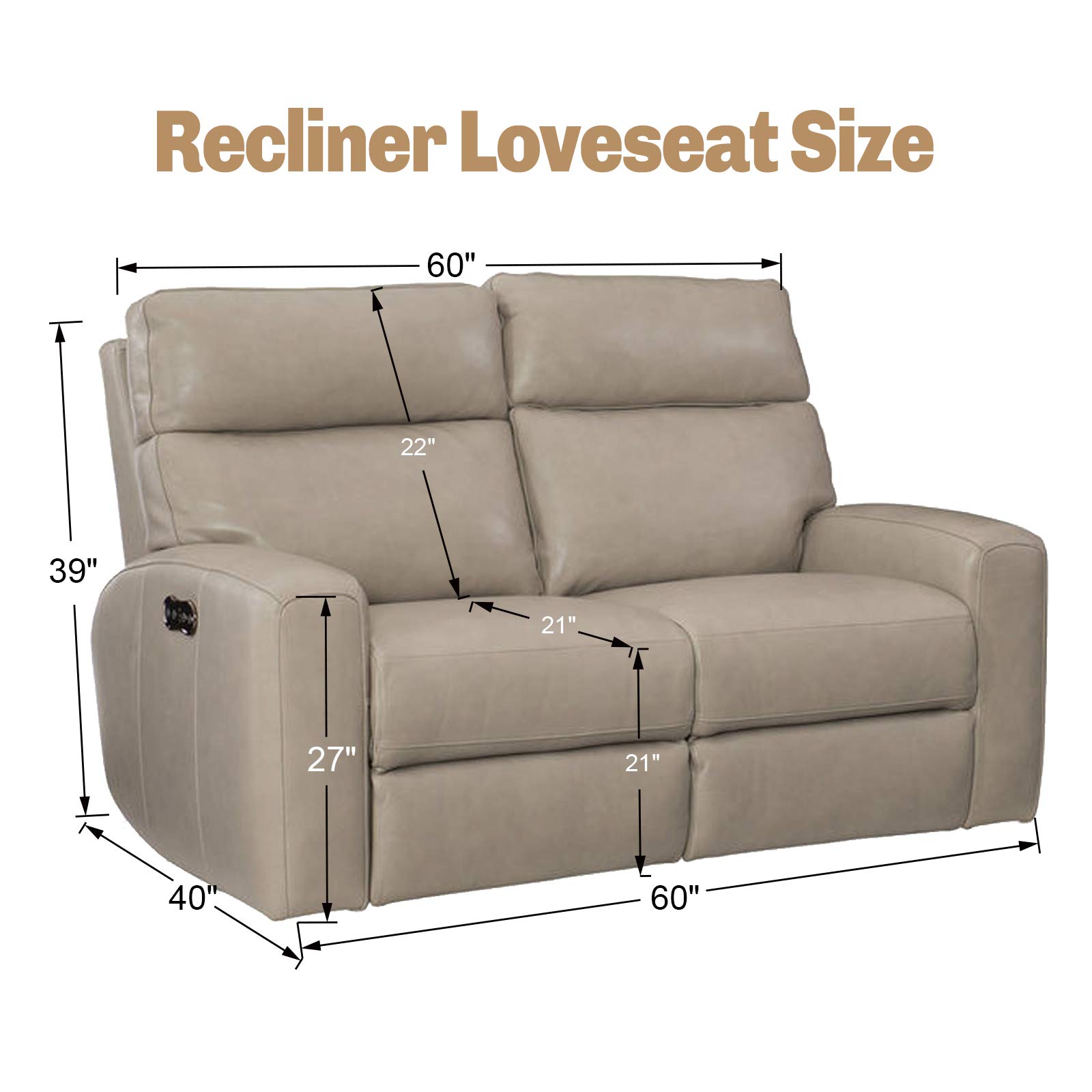 JIVINER Funda de sillón reclinable de 6 Piezas, para sillón reclinable, elástica, 2 plazas, Funda de sofá reclinable Lavable, Protector de Muebles (sillón Lounge loveseat, Azul Pavo Real)