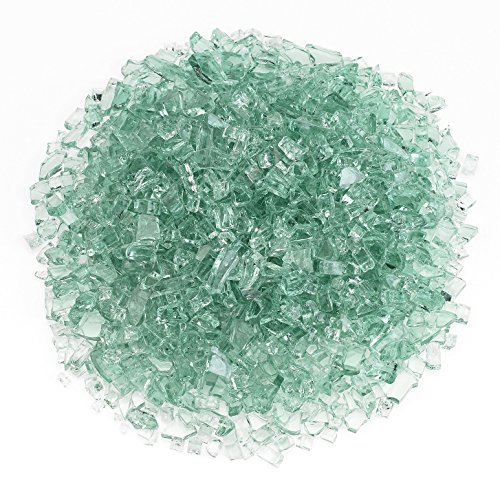Image of American Fireglass 5-Pound Fireplace and Fire Pit Glass, Solex, 1 /4-Inch