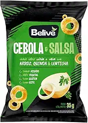 Belive Snack Multigrãos Sabor Cebola E Salsa Sem Glúten Sem Lactose 35G