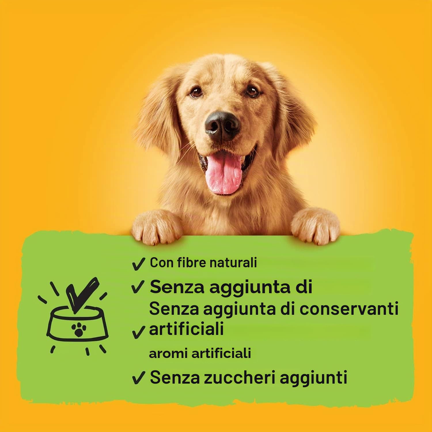 Pedigree Barattolo con 3 varietà: manzo, agnello e pollo 12 x 400 g, cibo per cani, cibo umido, cibo in scatola