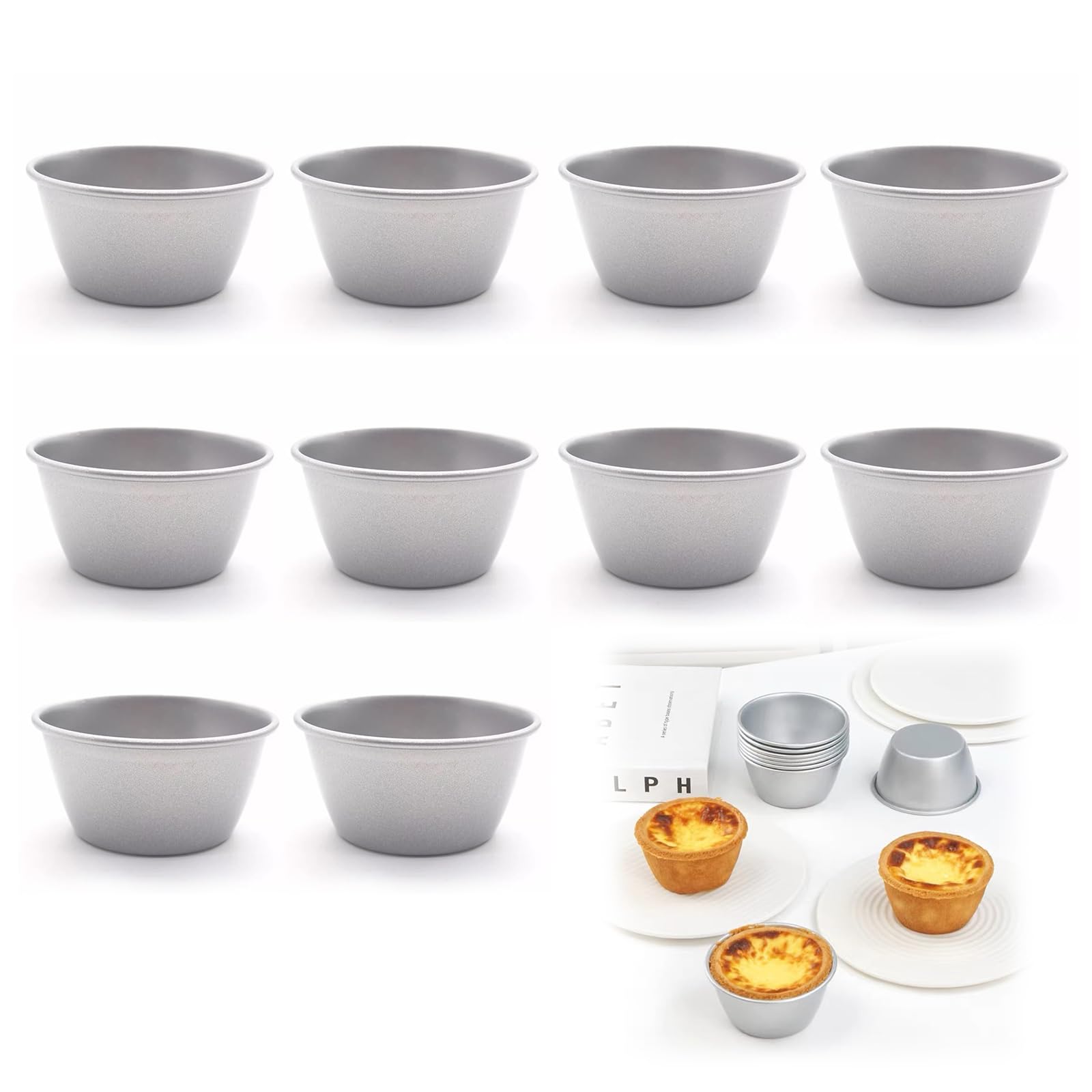 Amazon | Doyime プリンカップ 【10個セット】プリン型 DIY