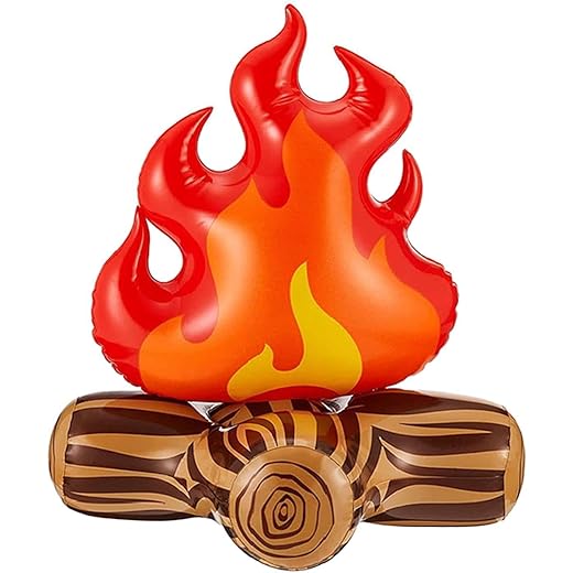 THE STYLE SUTRA Inflatable Campfire Party Garden Decoration for Festival Lawn Indoor Outdoor