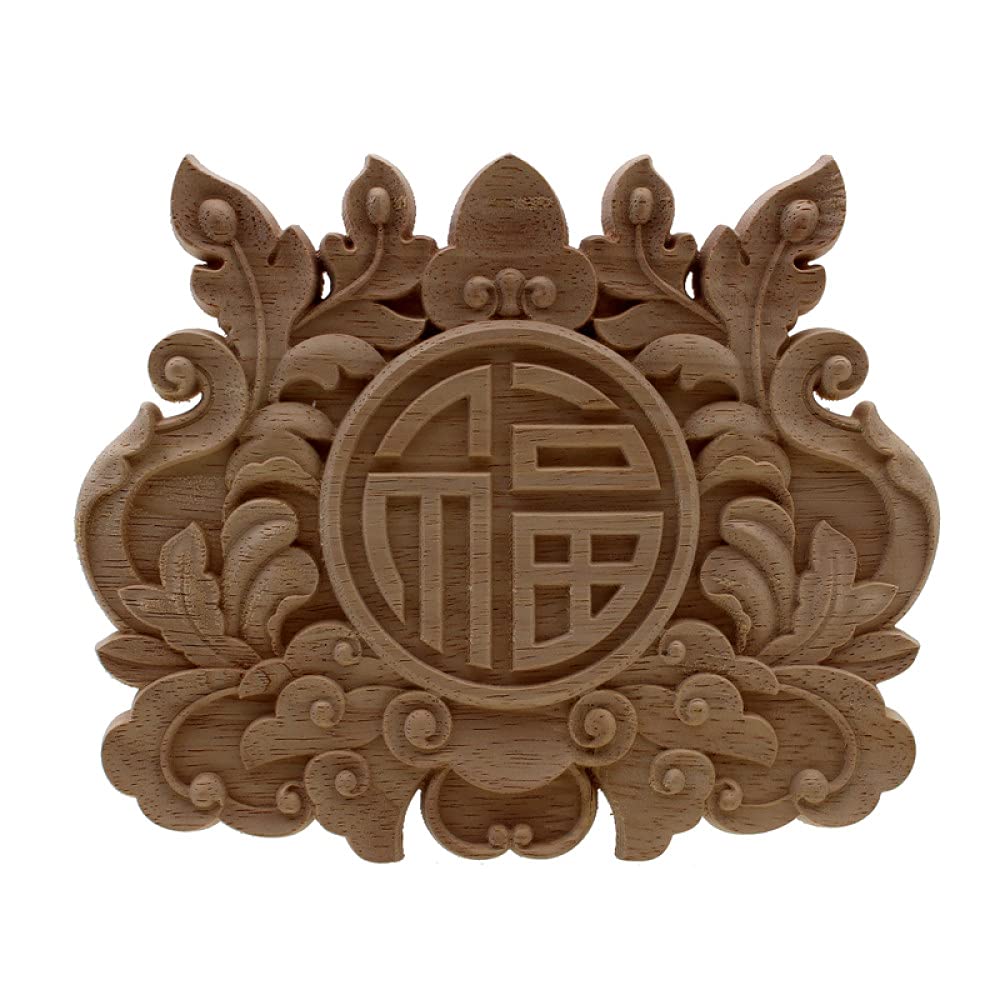 Artisanat en bois Youther 20x16cm, décoration d'intérieur vintage durable