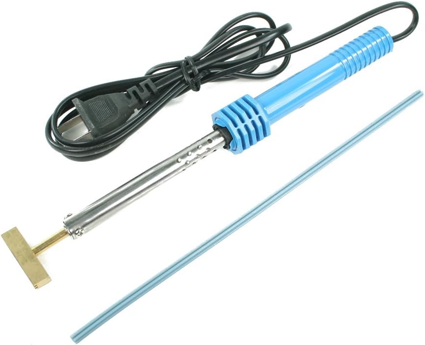 110v 40w Soldering Iron w/T-tip Adapter Head and Rubber Strip for Pixel Ribbon Installation or Repair