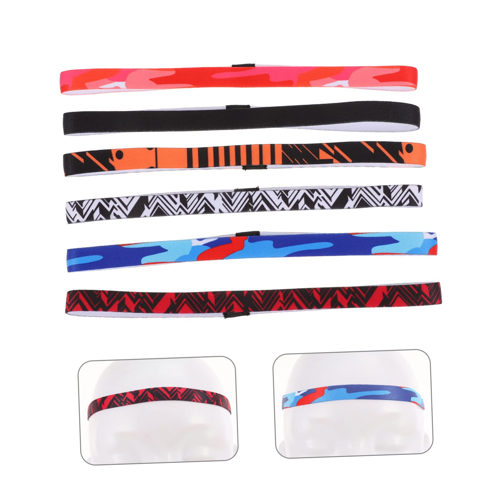 30 Pièces Bandeau De Sport Bandeau d'exercice Bandeau De Cheveux De Sport Bandeau De Sport Bandeau De Course Hommes Bandeau De Course Bande De Cheveux Hommes Bande De Cheveux