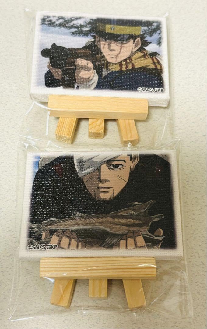尾形 杉元 キャンバスボード ゴールデンカムイ 尾形・杉本 キャンバスボード - メルカリ