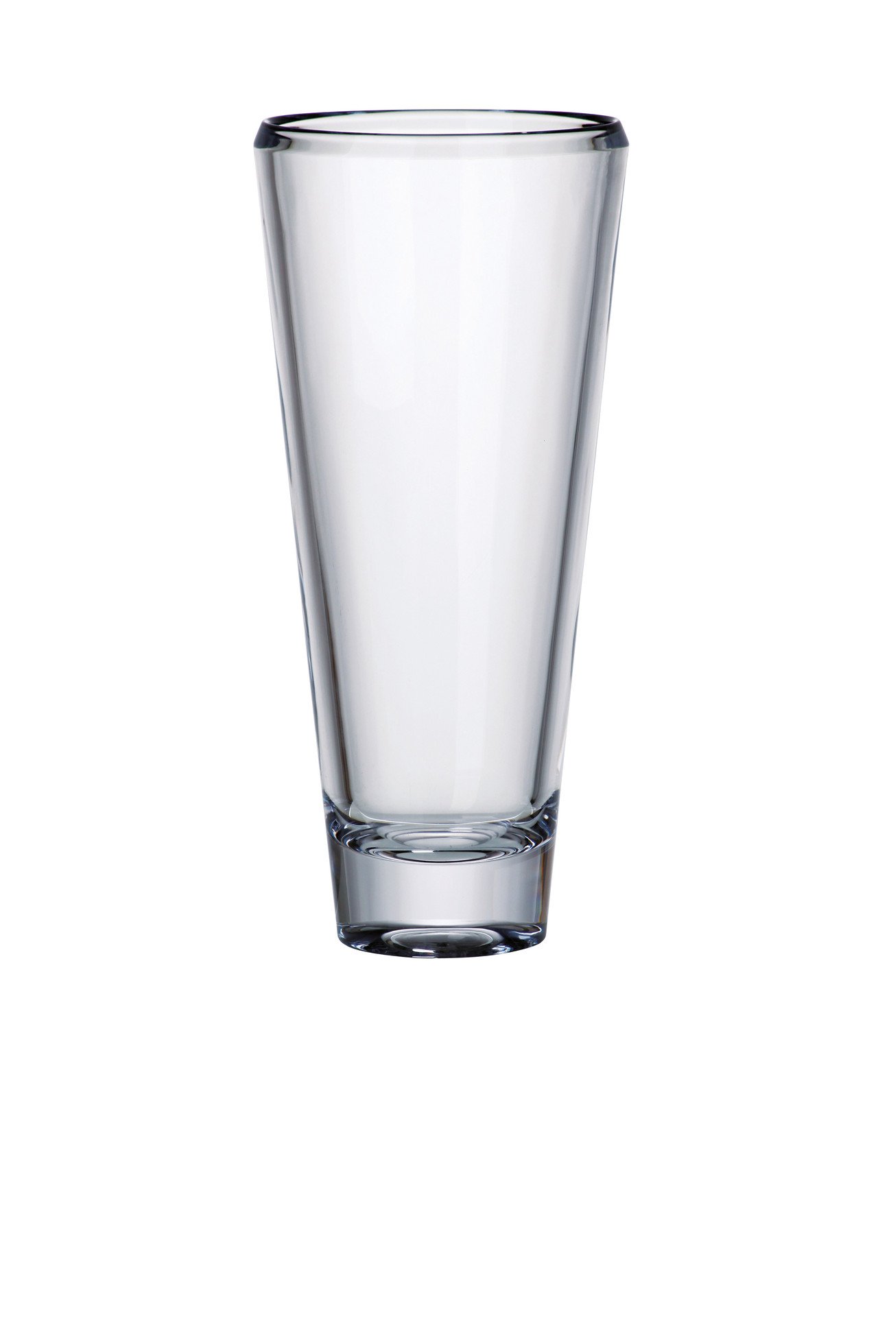 BarskiEuropean Glass - Crystalline - Vase - 14" Height - Made in Europe