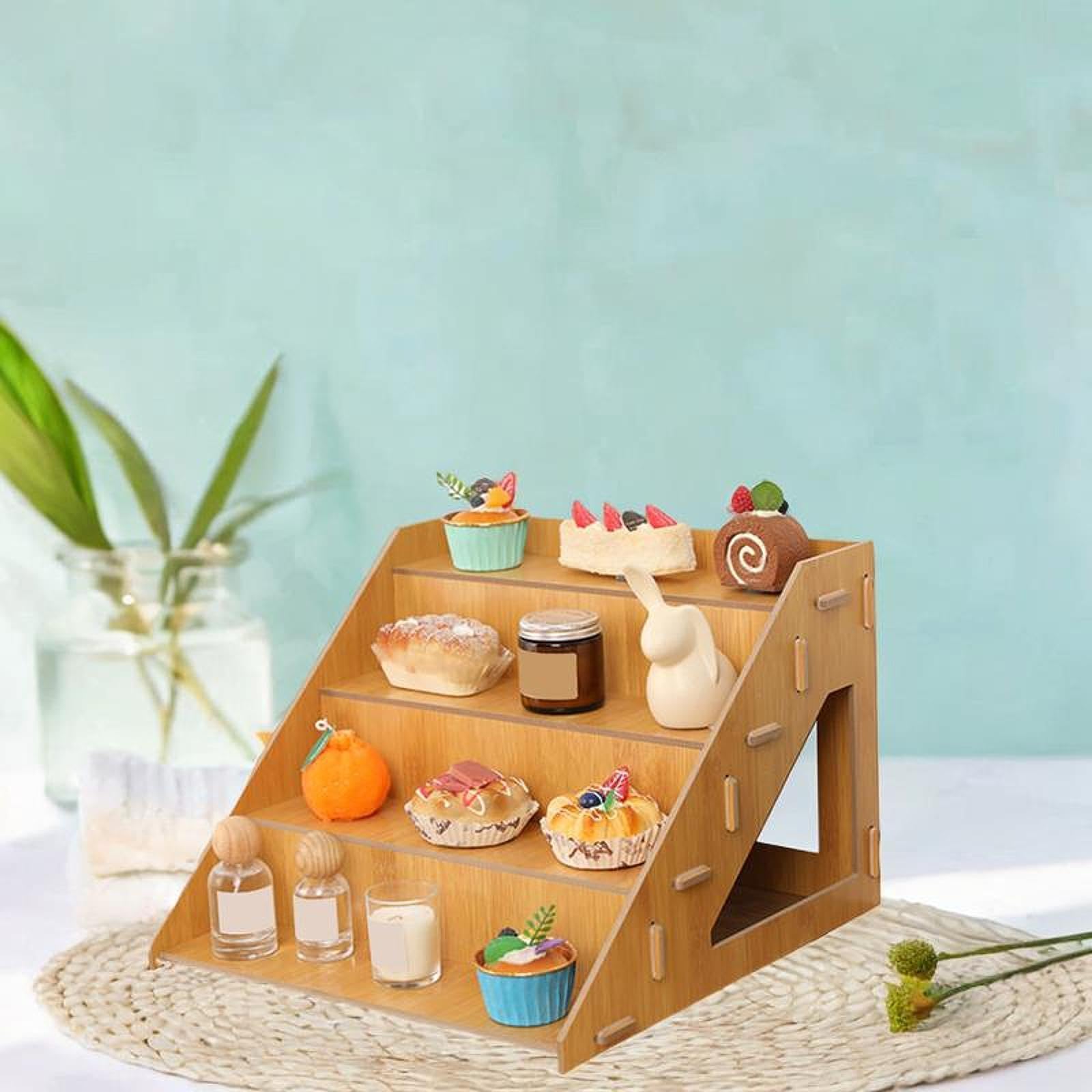 Soporte Para Cupcakes De Madera 4 Niveles
