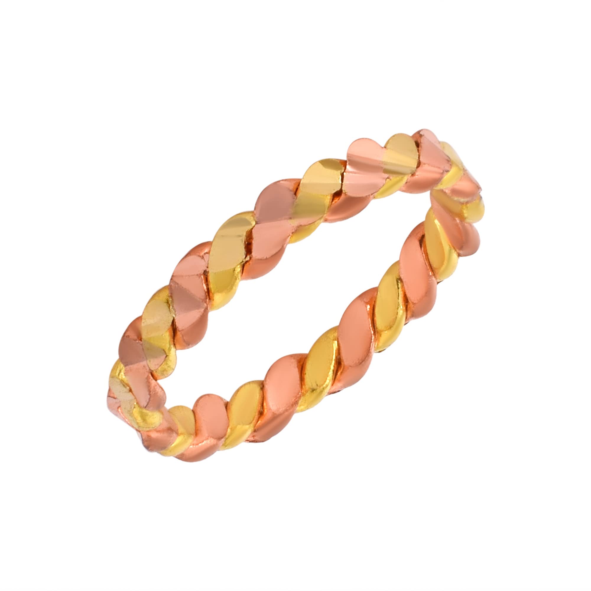 Mix Metal Free size Ashtdhatu simple Challa Finger ring for men women-image-39