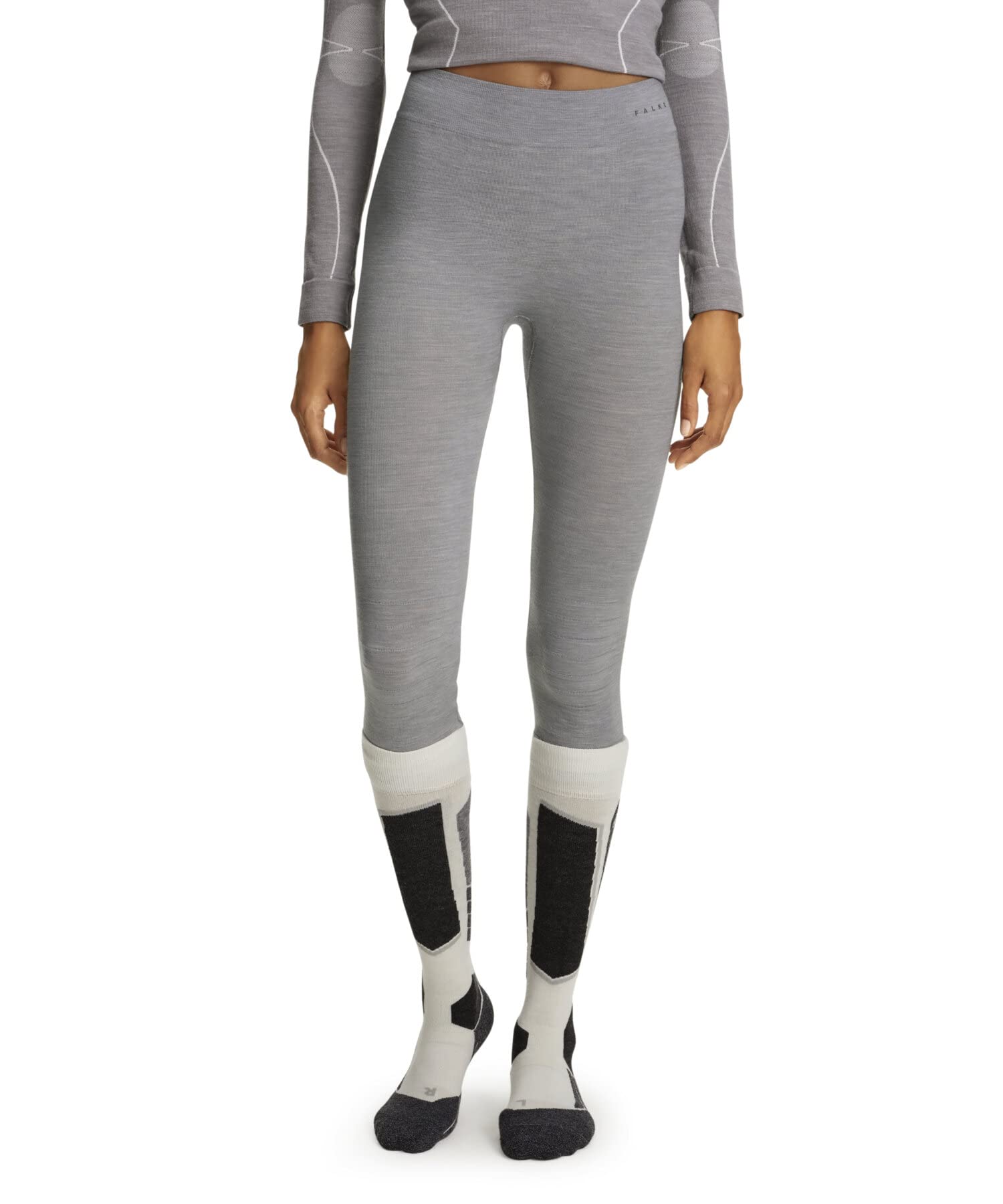 FALKE Women's Wool Tech. Breathable Warm Quick Dry 1 Pair Base Layer Bottom (pack of 1)