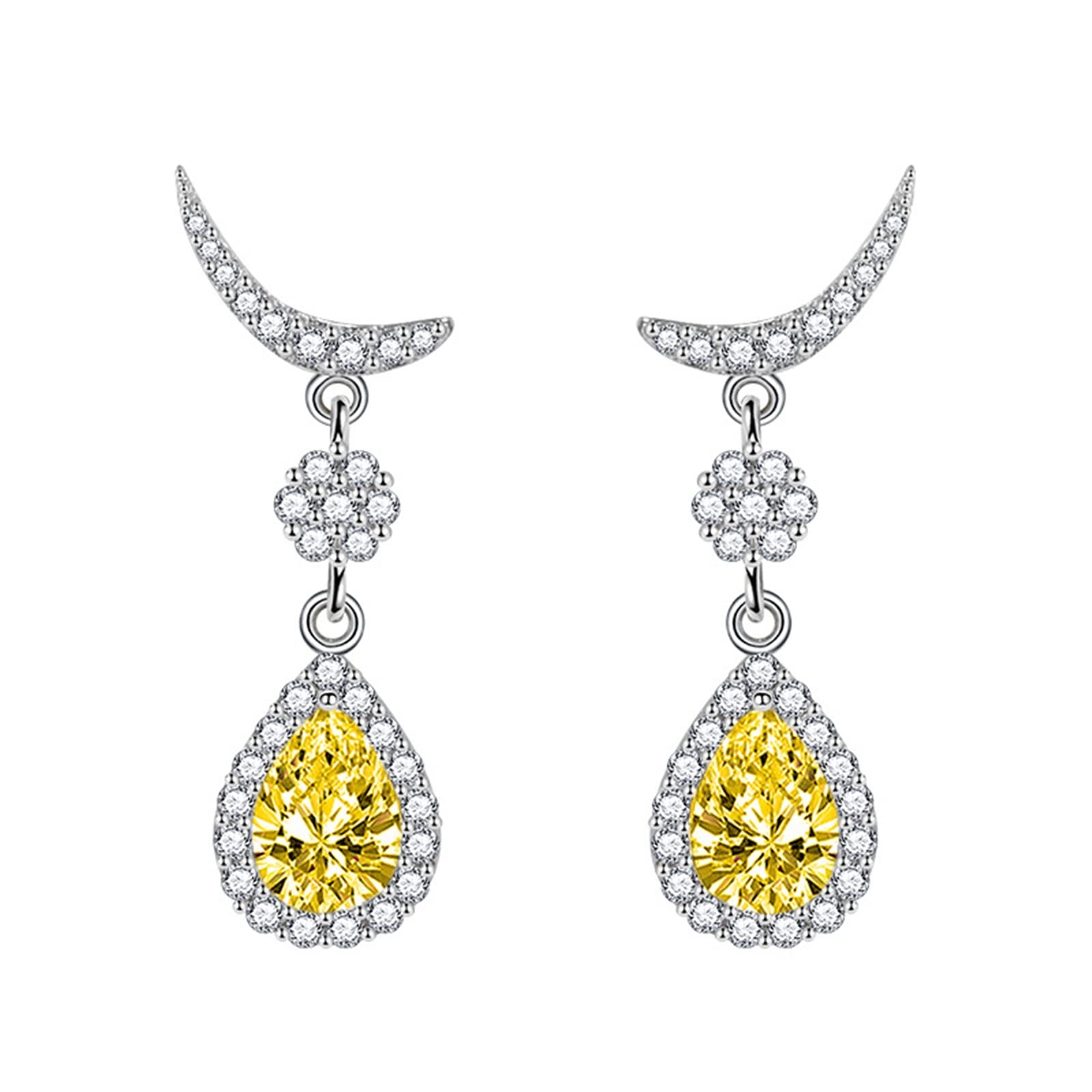 Bagues de moisson TABOJS en argent avec oxydes de zirconium cubiques éclatants - 5