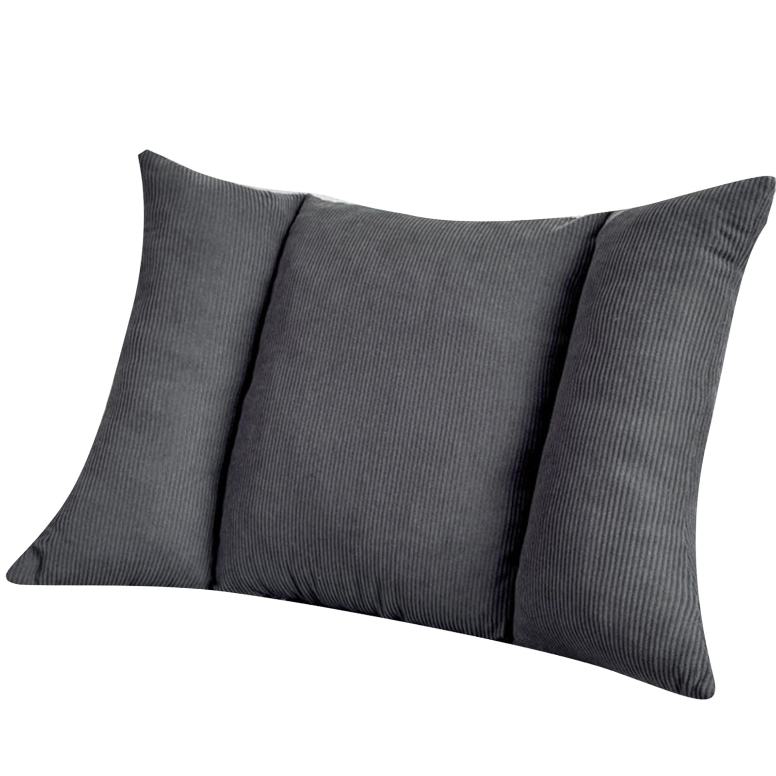 Tsophreniq Smoke1 Gray1 Ergonomic Lumbar Pillow For Chair Breathable Polyester Pp Cotton Filling Ergonomic Lumbar Pillow