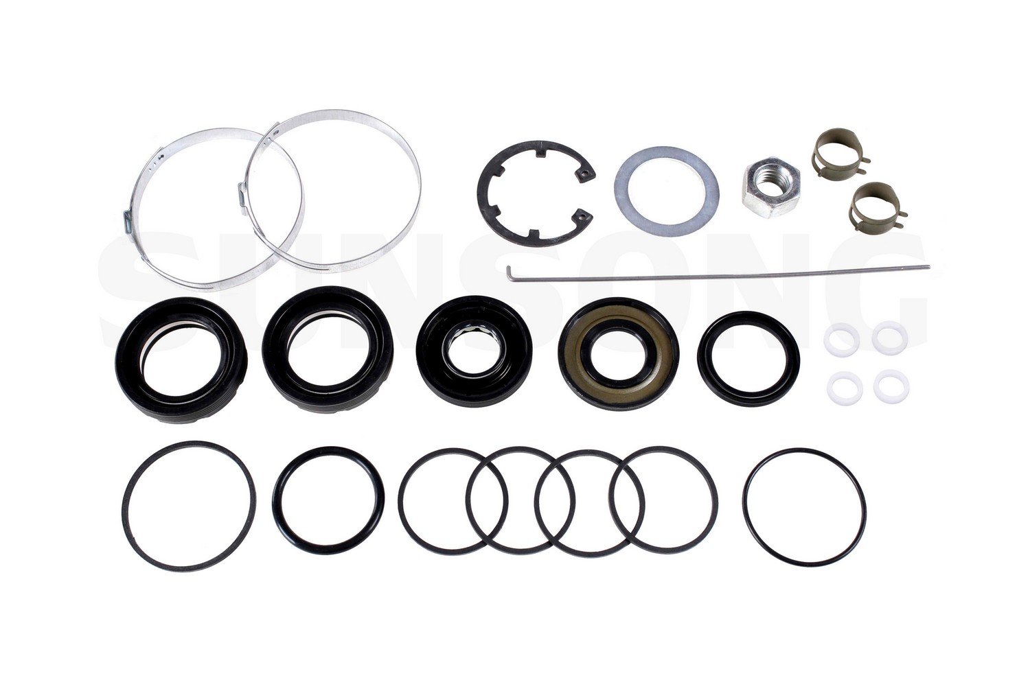 Sunsong 8401415 Dichtungsset für Zahnstange und Ritzel