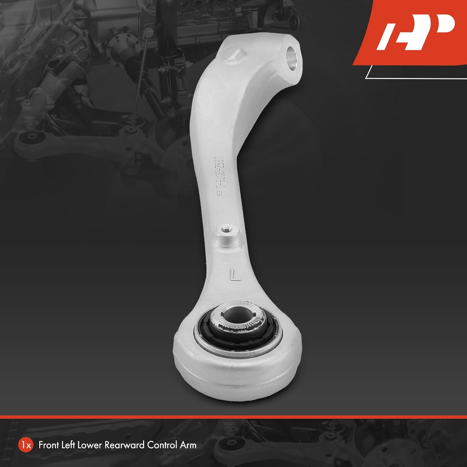 A-Premium Front Left Rearward Lower Control Arm, with Bushing, Compatible with Ford Explorer 2020 2021 2022 2023 2024