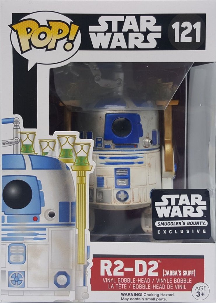 Star Wars R2-D2 (Jabba's Skiff) Vinyl Bobble-Head 121 Collector's