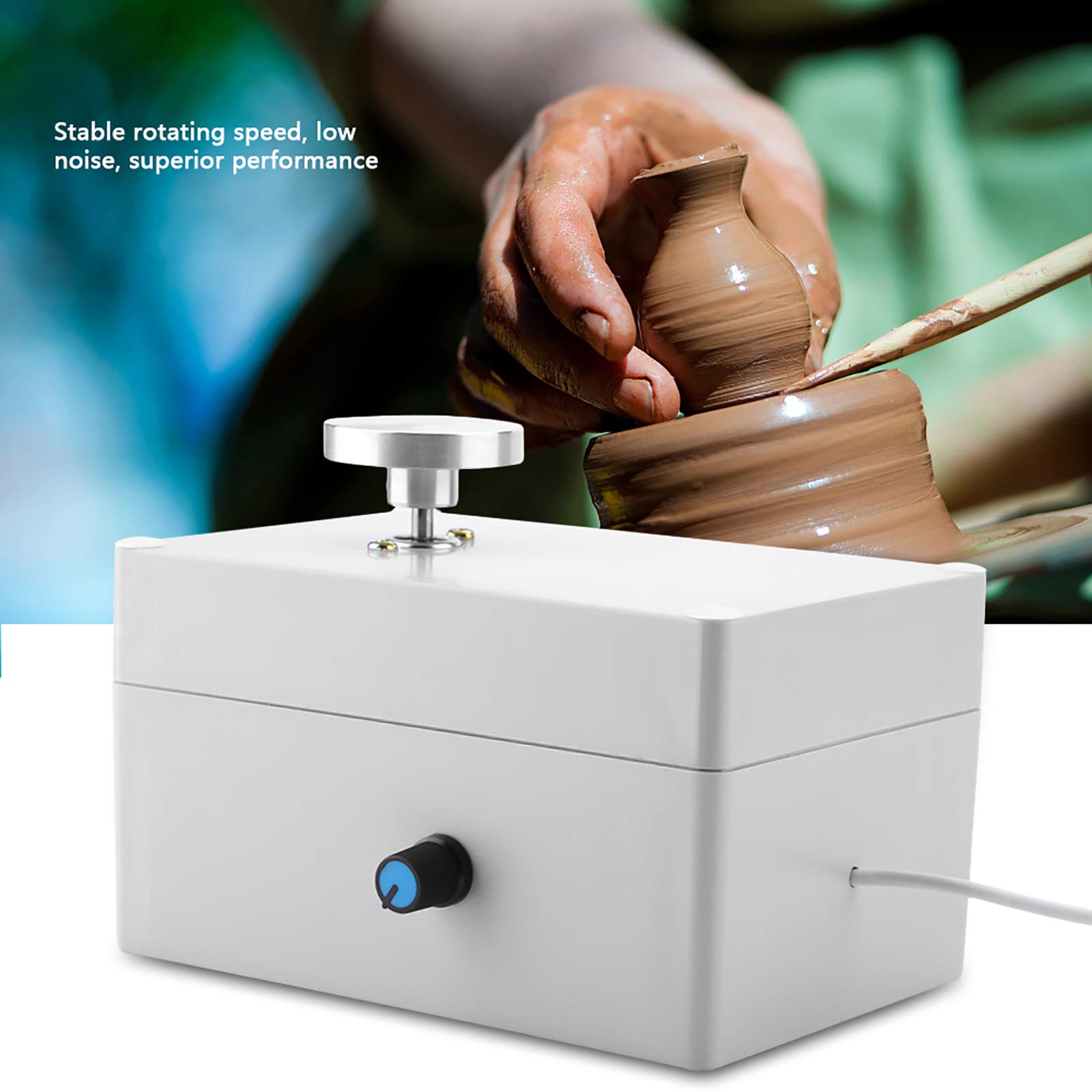 Torno de Alfarer a de Cer mica USB Port til 2000 RPM Ideal para Manualidades Escuela y Hogar Ligero y F cil de Usar con Control Preciso de Velocidad