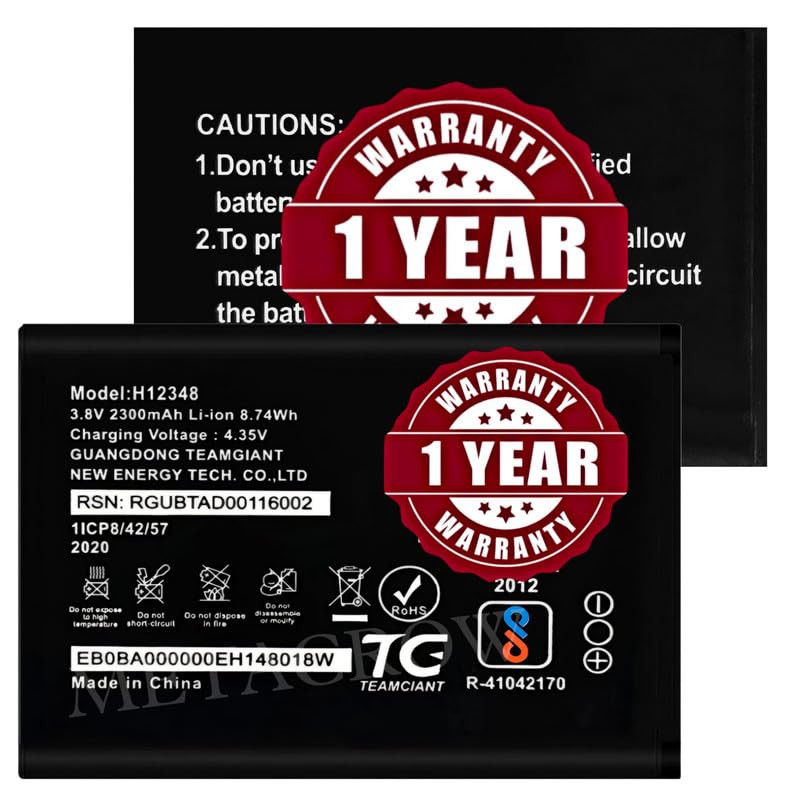 Product image of Original H12348 | DC024 | WD670 Battery for Jio WiFi Dongle JioFi 2 | M2 | M2S Router | Airtel My WiFi AMF-311WW 4G Hotspot | ZTE Wipod Airtel 4G Hotspot Battery - (2300mAh) - 1 Year Warranty_MC14
