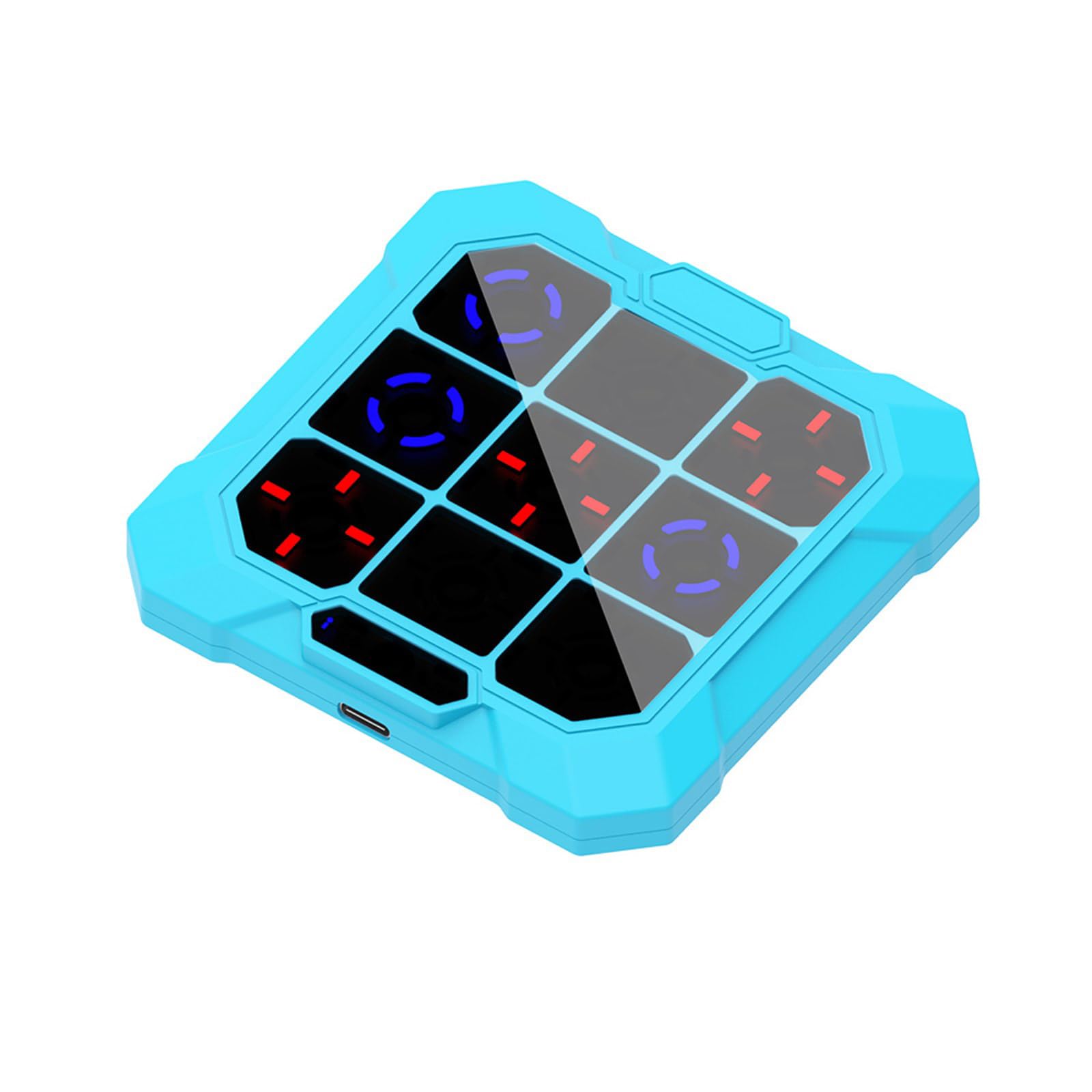 CAZSTYK 6 in 1 Tic Toe Bolt Game Electronic Board Game Handheld Electric Puzzle Console for Memory Growth Tic Toe for Kids Adults