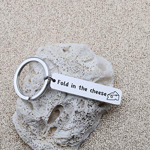 Mysomy - Portachiavi pieghevole con scritta