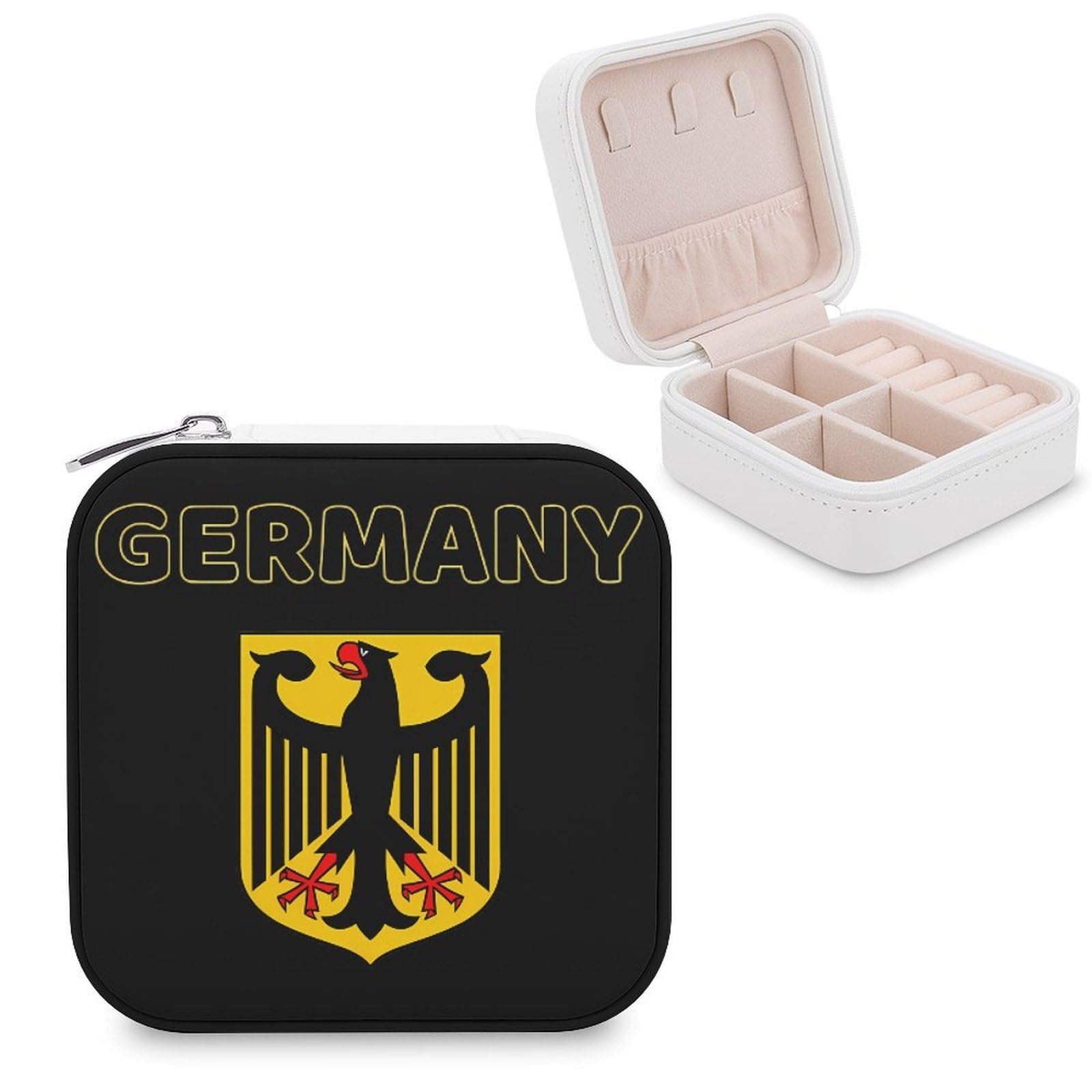CUTJMDNGH German Germany Jewelry Box for Women Jewellery Case Organizer Storage Boxes Craft