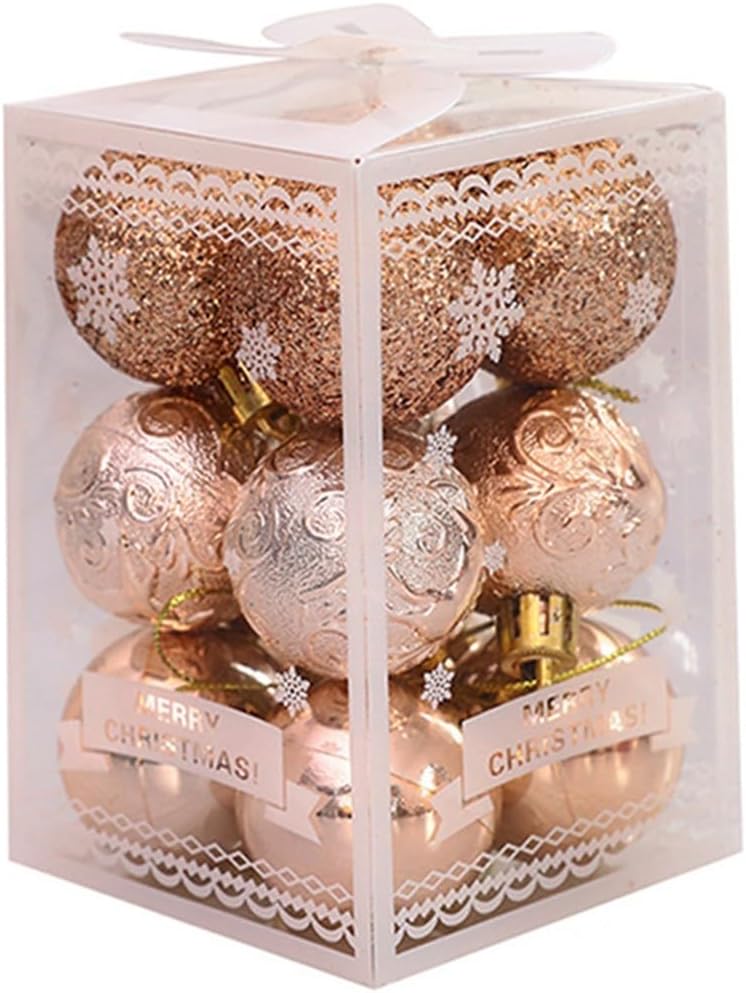 Scatola Per Palline Natalizie Con Divisori - Contenitore Organizzatore Per Decorazioni 32x32 Cm - Nero - Foto 10