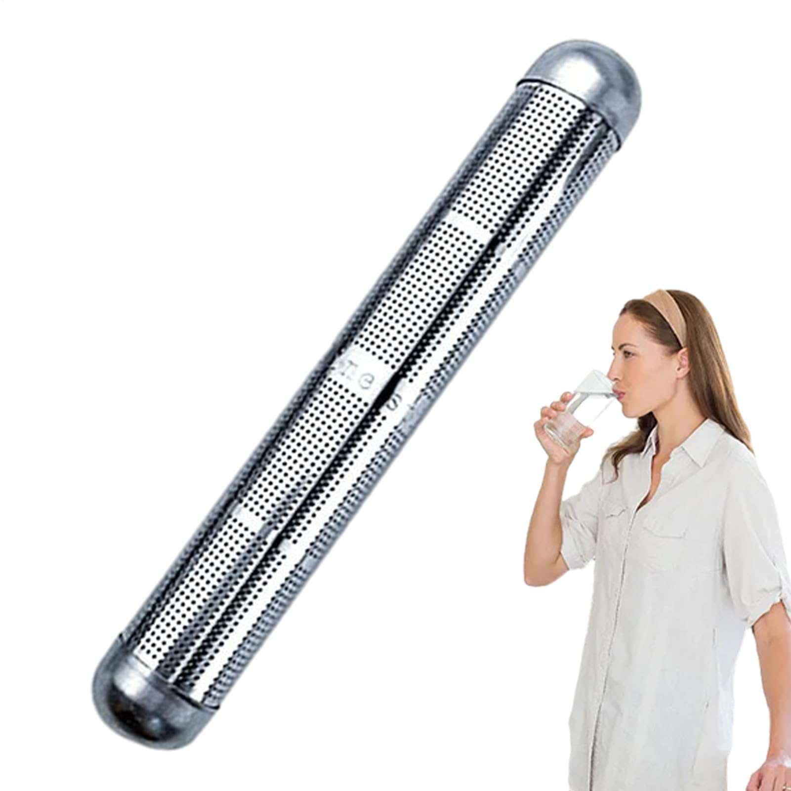 Alkaline Water Stick 304 Stainless Steel 12 2cm Filter Rod Portable Hydrogen Rich Water Purifier Mineral Active Tool