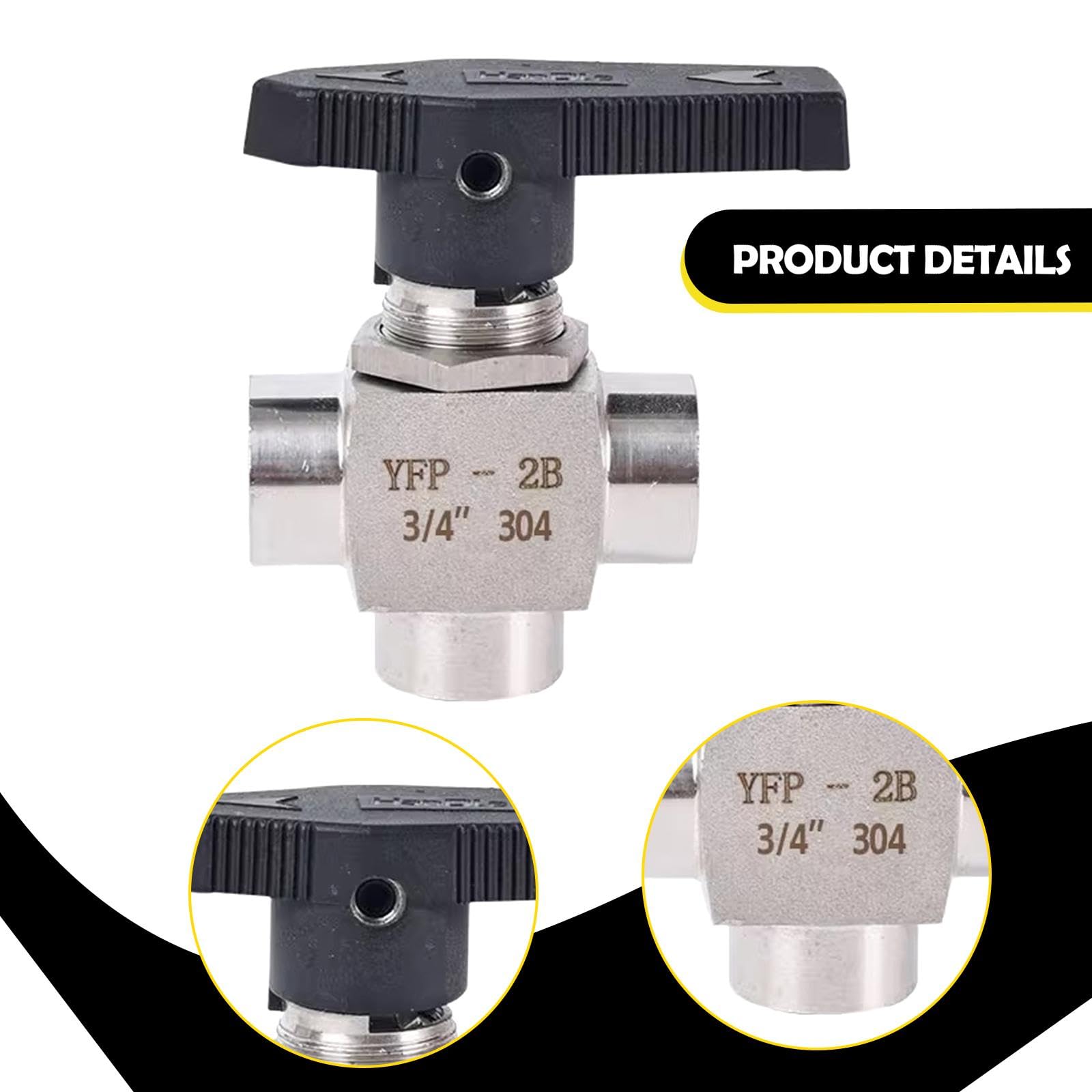Control de Válvula de Agua, Agua, Gas, Cambio de Aceite, Alta Fiabilidad, Fácil Instalación, Válvula de Cierre Robusta, Alta Temperatura Y, Style J