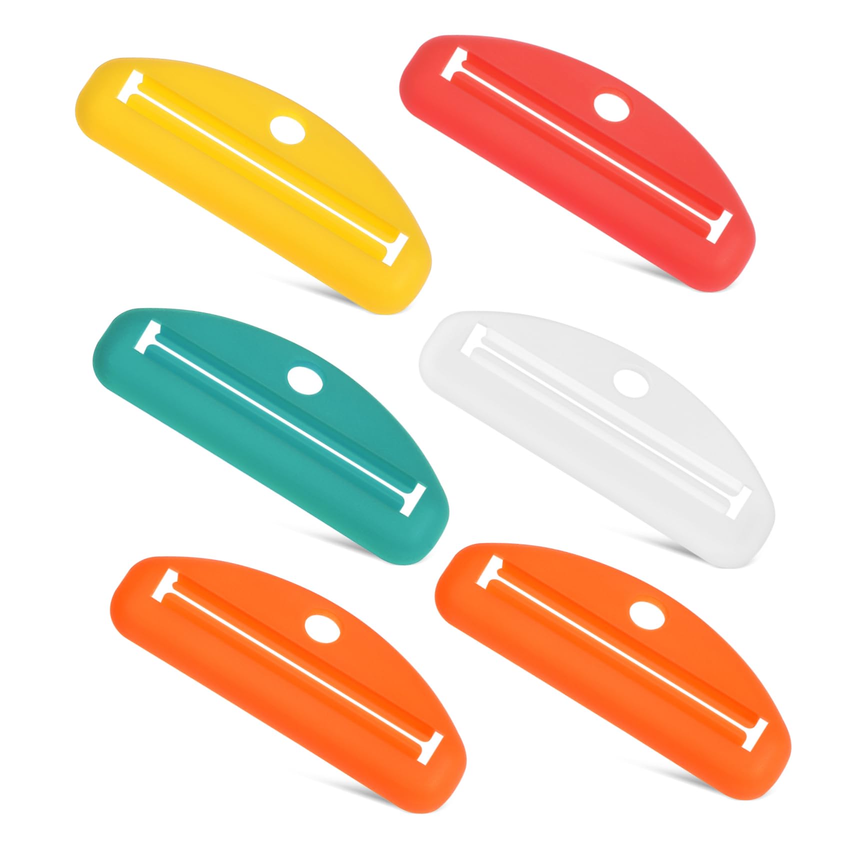 VERDANVERSE Face Wash Squeezer Sauce Tube Squeezer 6pcs Clips Stylish and Functional