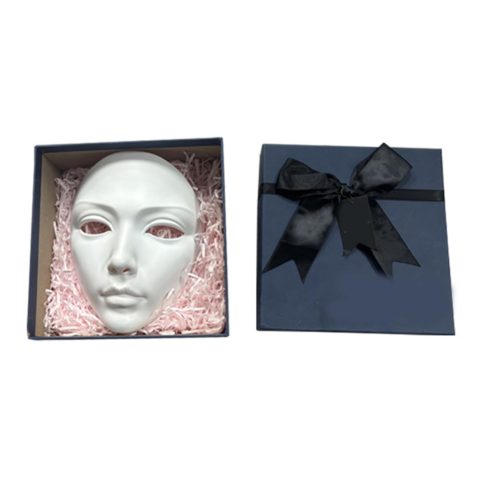 Maxtonser Paintable Masquerade Full For Adult Halloween Cosplay Masquerade Themed Party Photography