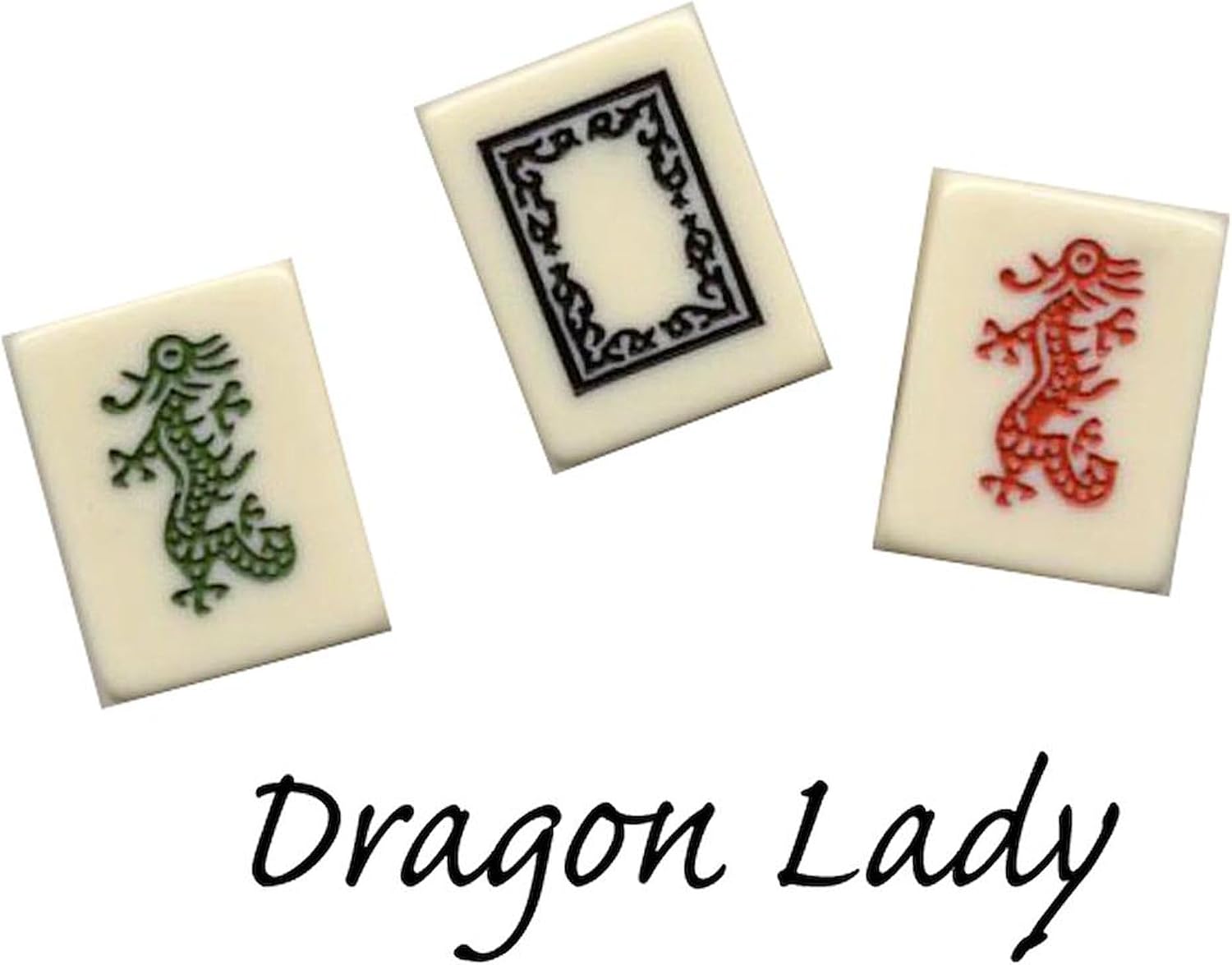 CafePress Dragon Lady Mah Jongg Mug 11 oz (325 ml) Ceramic Coffee Mug