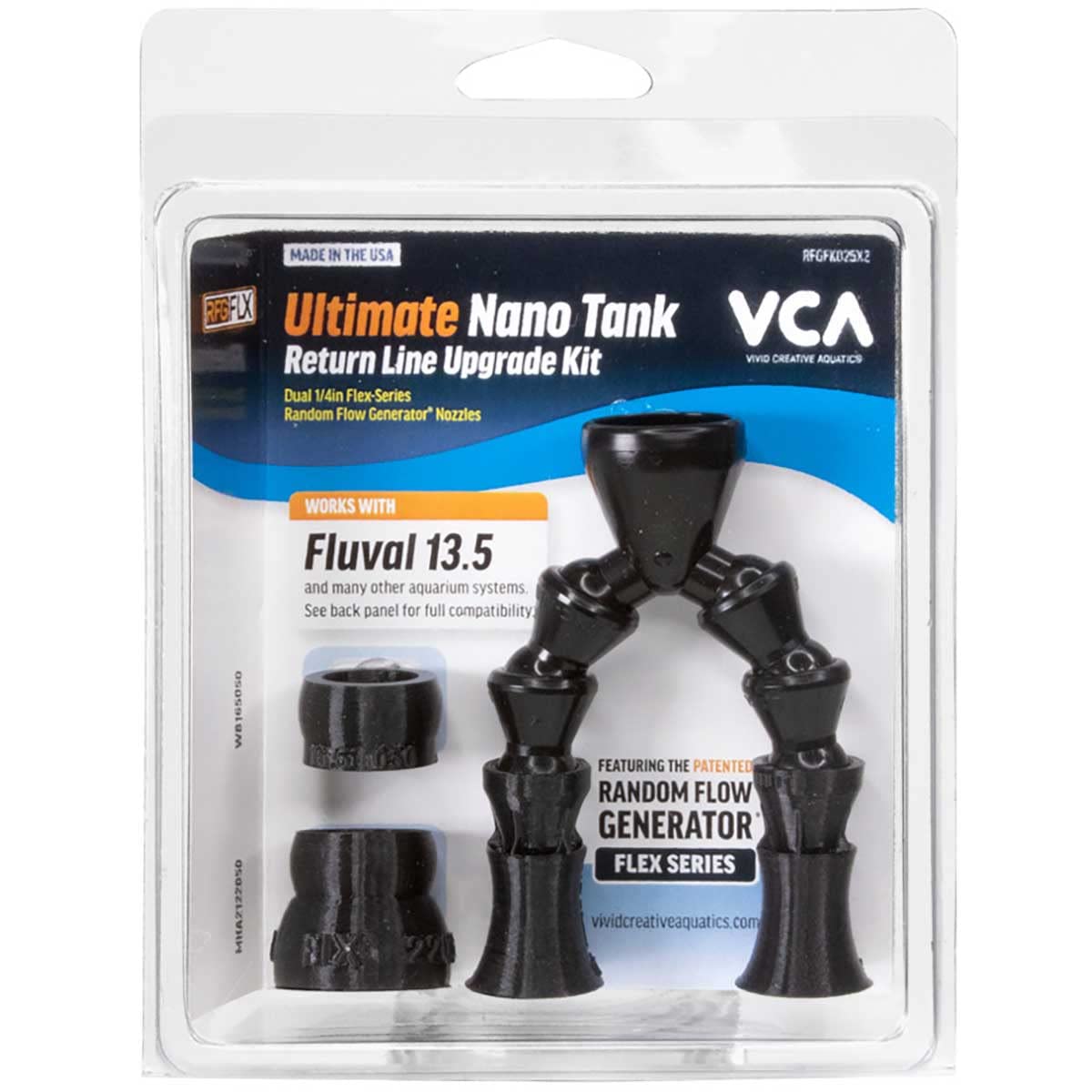 VCA Flex Series Ultimate Nano Tank Return Line Upgrade Kit Dual 1/4 Flex-Series Random Flow Generator Vivid Creative Aquatics (B0BY391XSC) Amazon Price History, Amazon Price Tracker