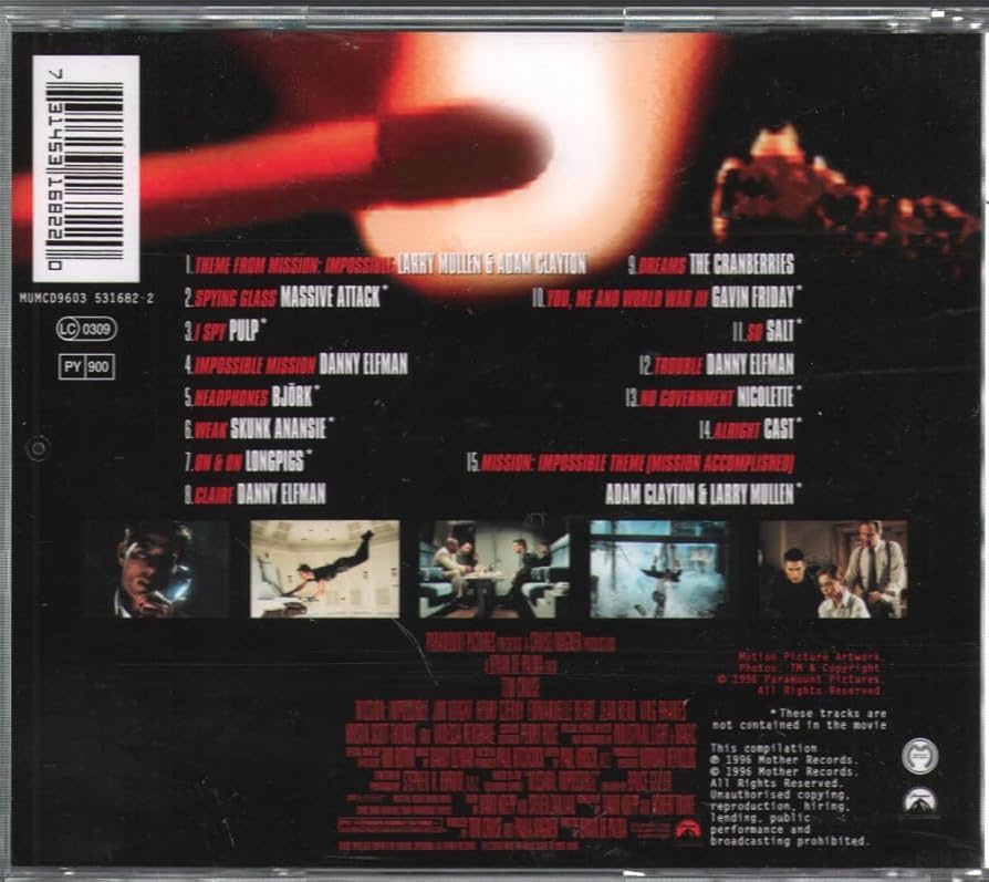 Amazon.co.jp: Mission: Impossible - Music From And Inspired