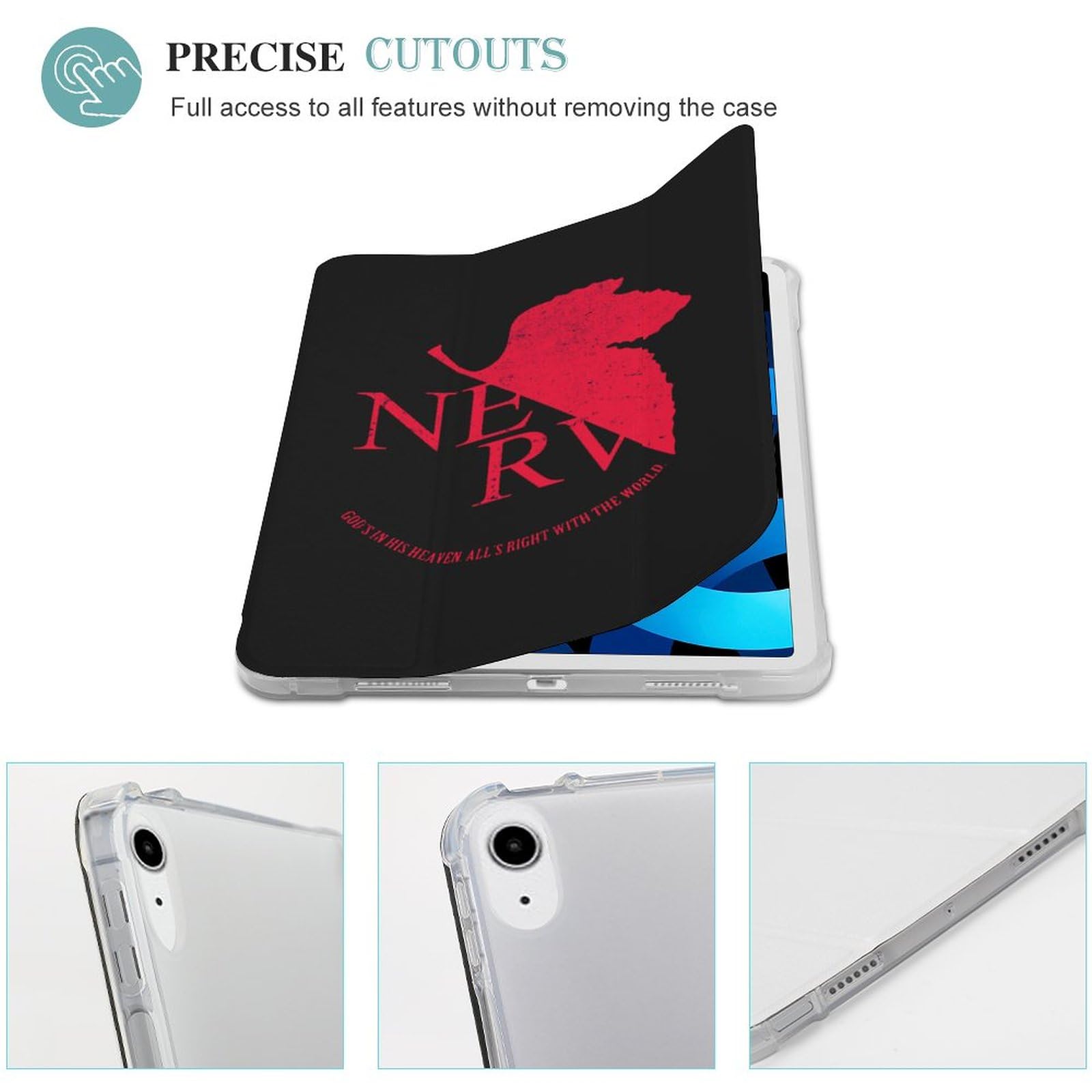 Amazon.co.jp: iPad ケース 新世紀エヴァンゲリオン EVA NERV