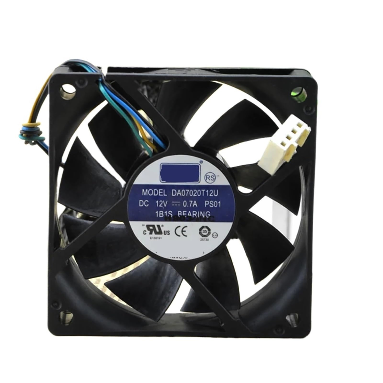 IVEKYKIBC DA07020T12U 70mm Fan 7020 70x70x20mm 7cm 12V 0.70A 4-Wire 4pin Cooling