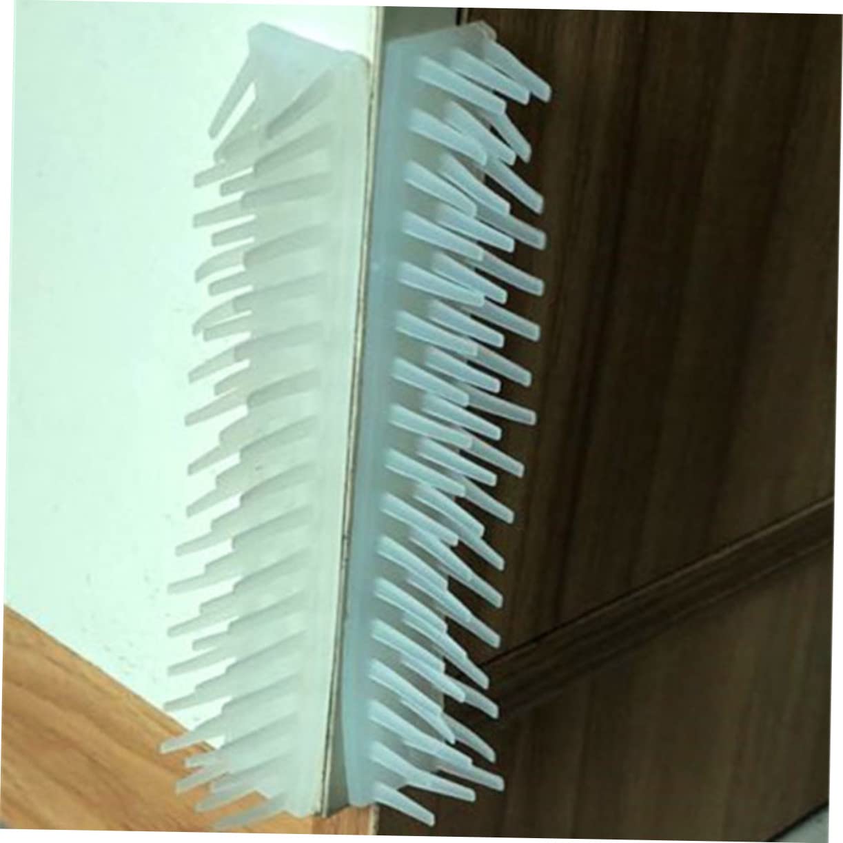COLLBATH 12 Stk Katzenbürste Kamm Katzenwandecke Kätzchen Wandbürste Wandkratzbürste Haustierpflegebürste cat massager katzenmassager Eckmassagegerät für Katzen Katze selbst Weiß