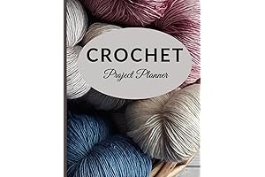 Crochet Project Planner: Plan, Organize & Track 50 Crochet Projects