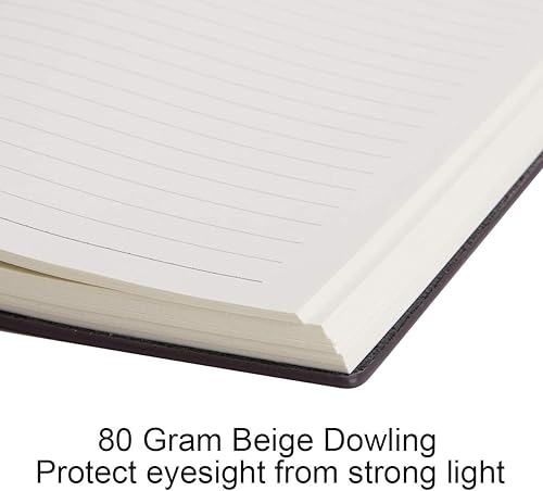 Miniatura 4 de Fanery sue Paquete de 4 cuadernos del árbol de la vida para escribir A5 con rayas universitarias para escritura personal, cuadernos de papel grueso