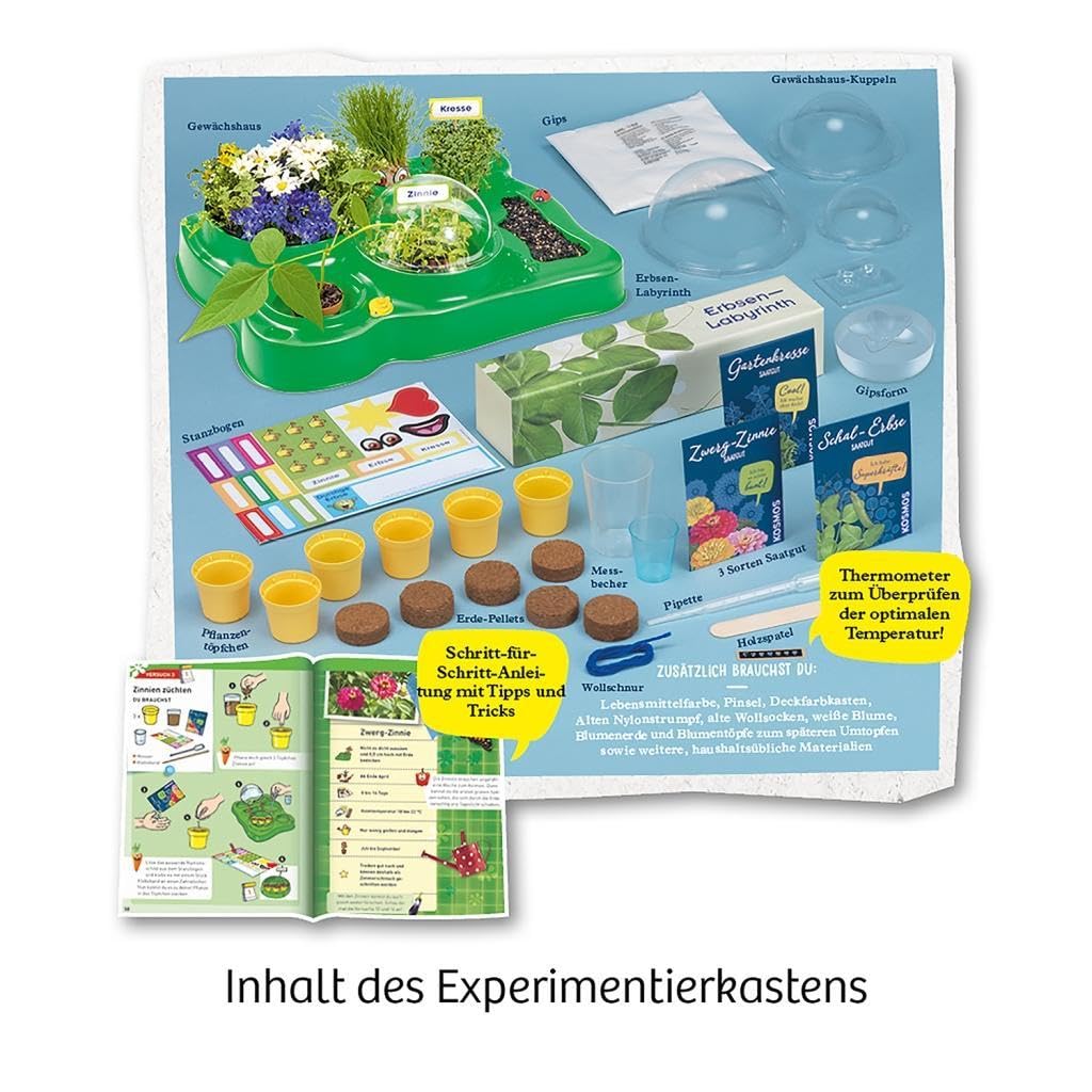 Mein erstes Gewächshaus: Experimentierkasten