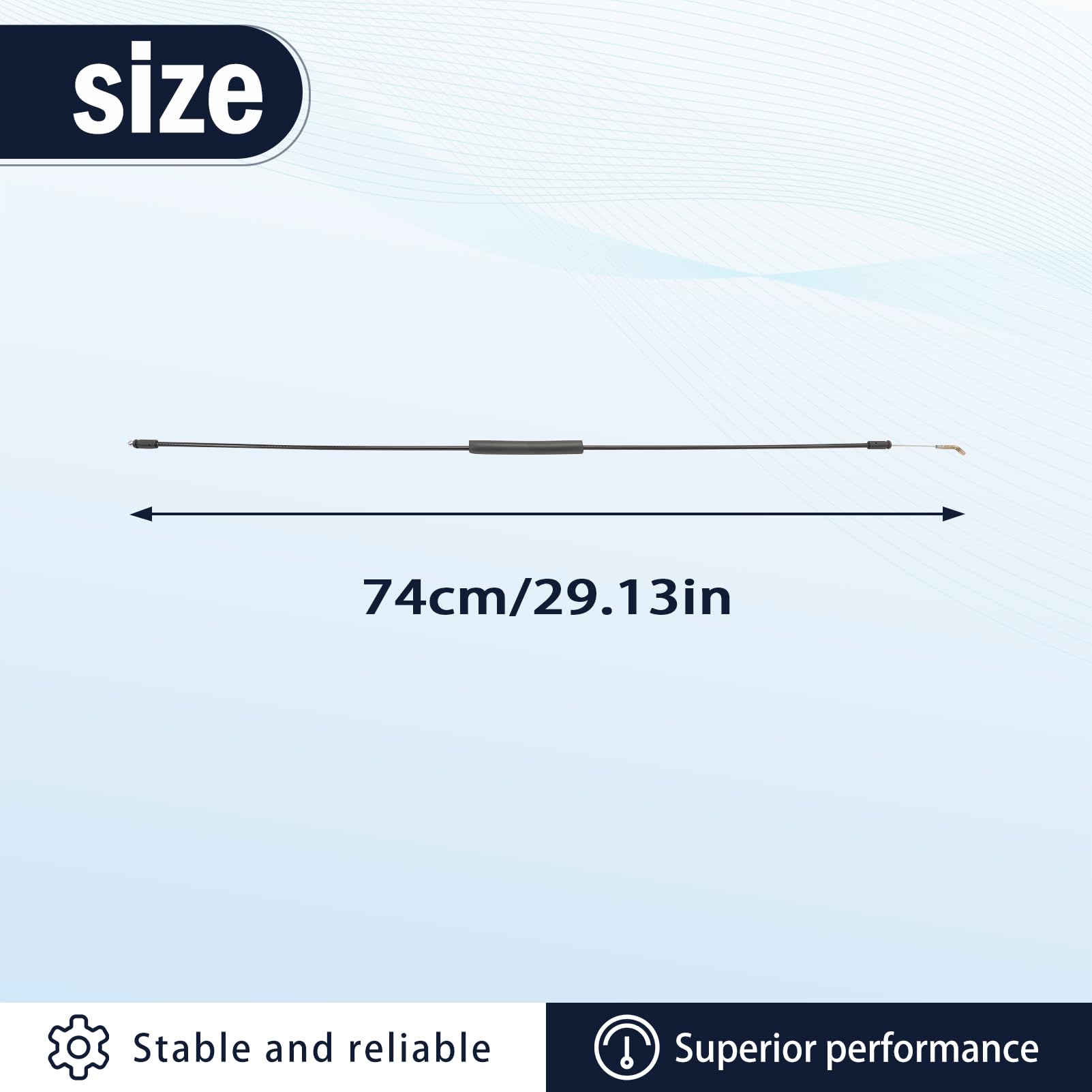 EMSea 2 Pezzi Cavo Maniglia Esterna Porta 906123257R 8200766888